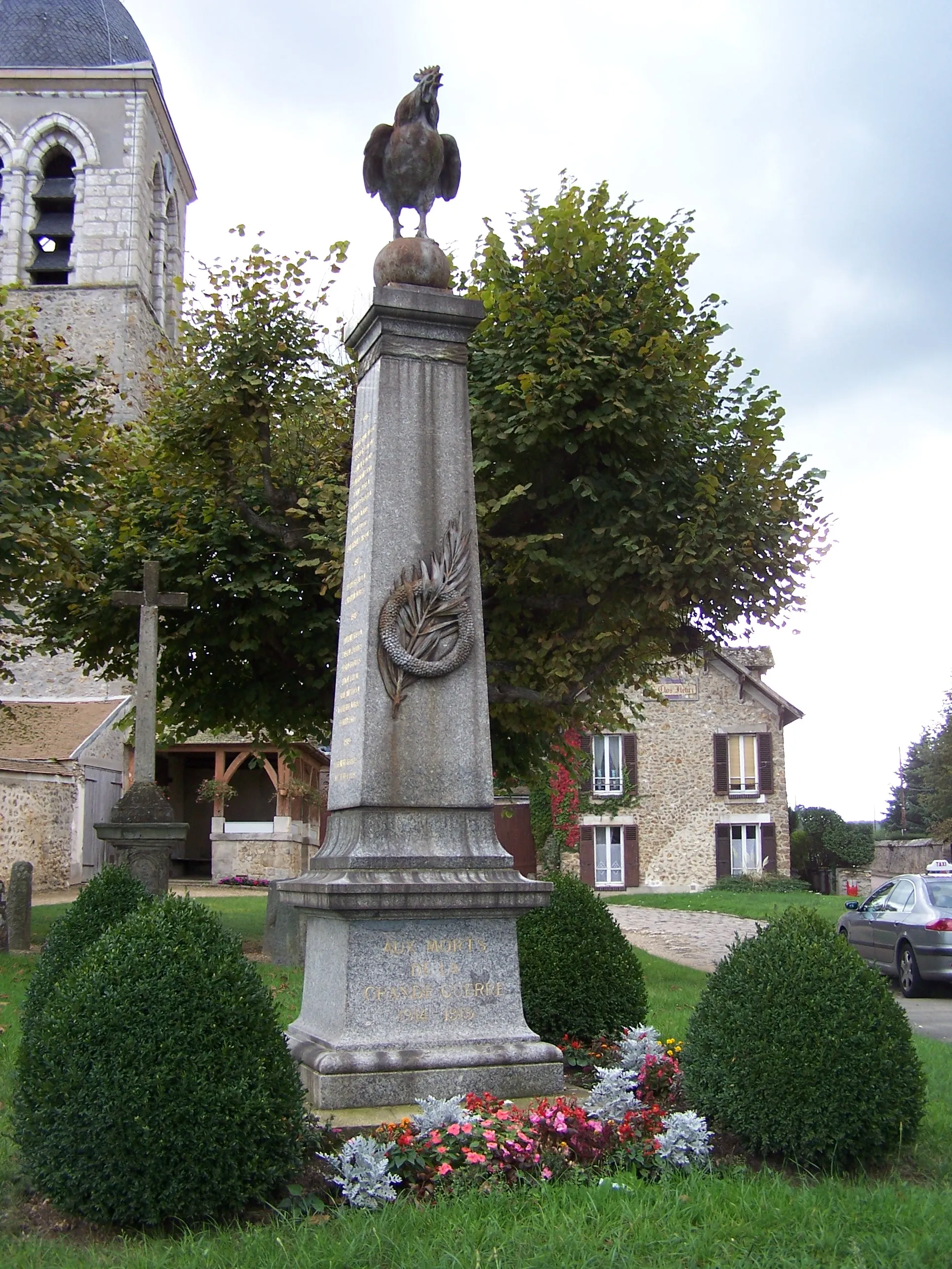 Photo showing: Monument aux morts de Jouars-Pontchartrain (Yvelines, France)