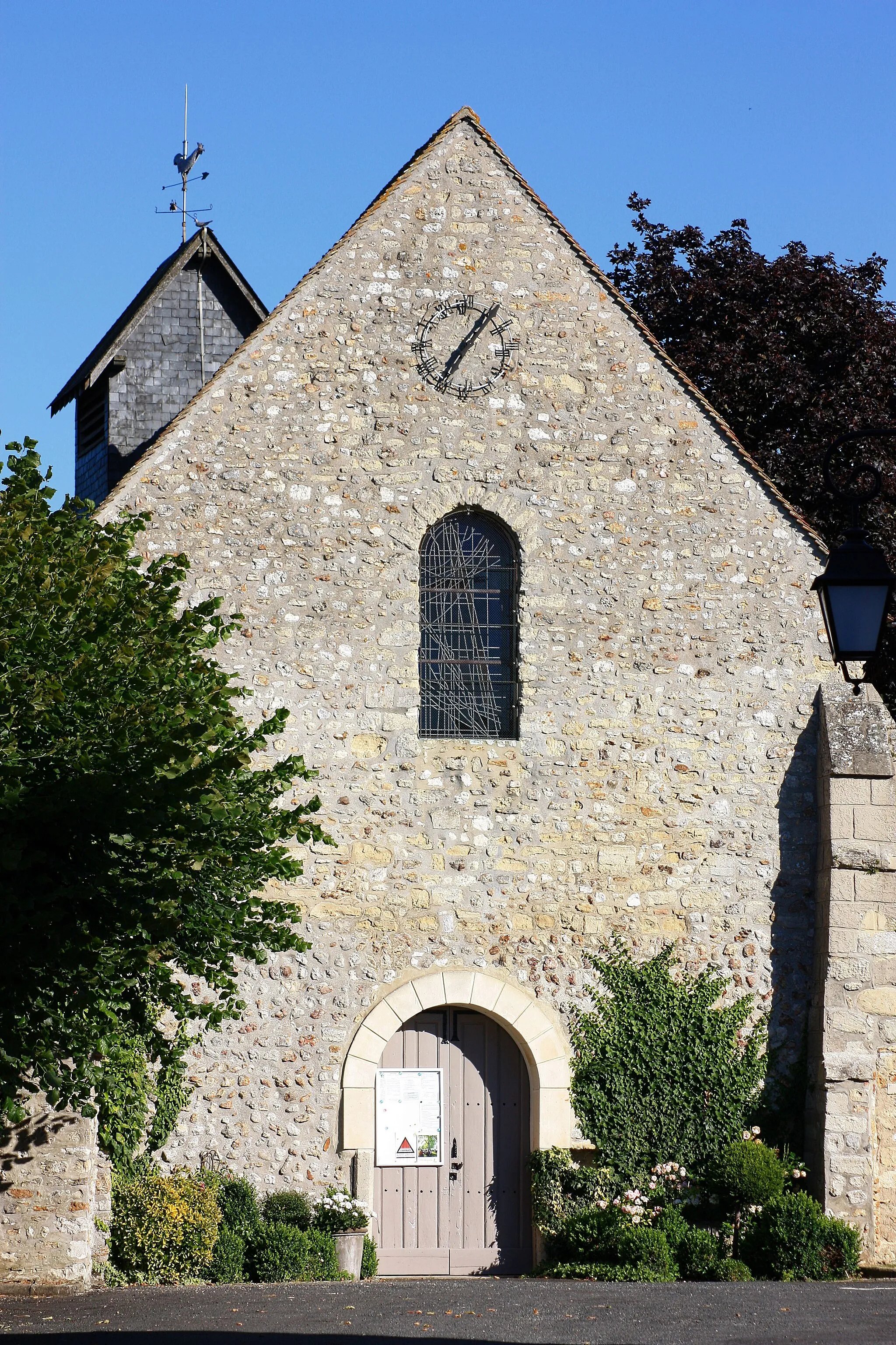 Photo showing: Hargeville - Eglise Saint-André
Façade Ouest