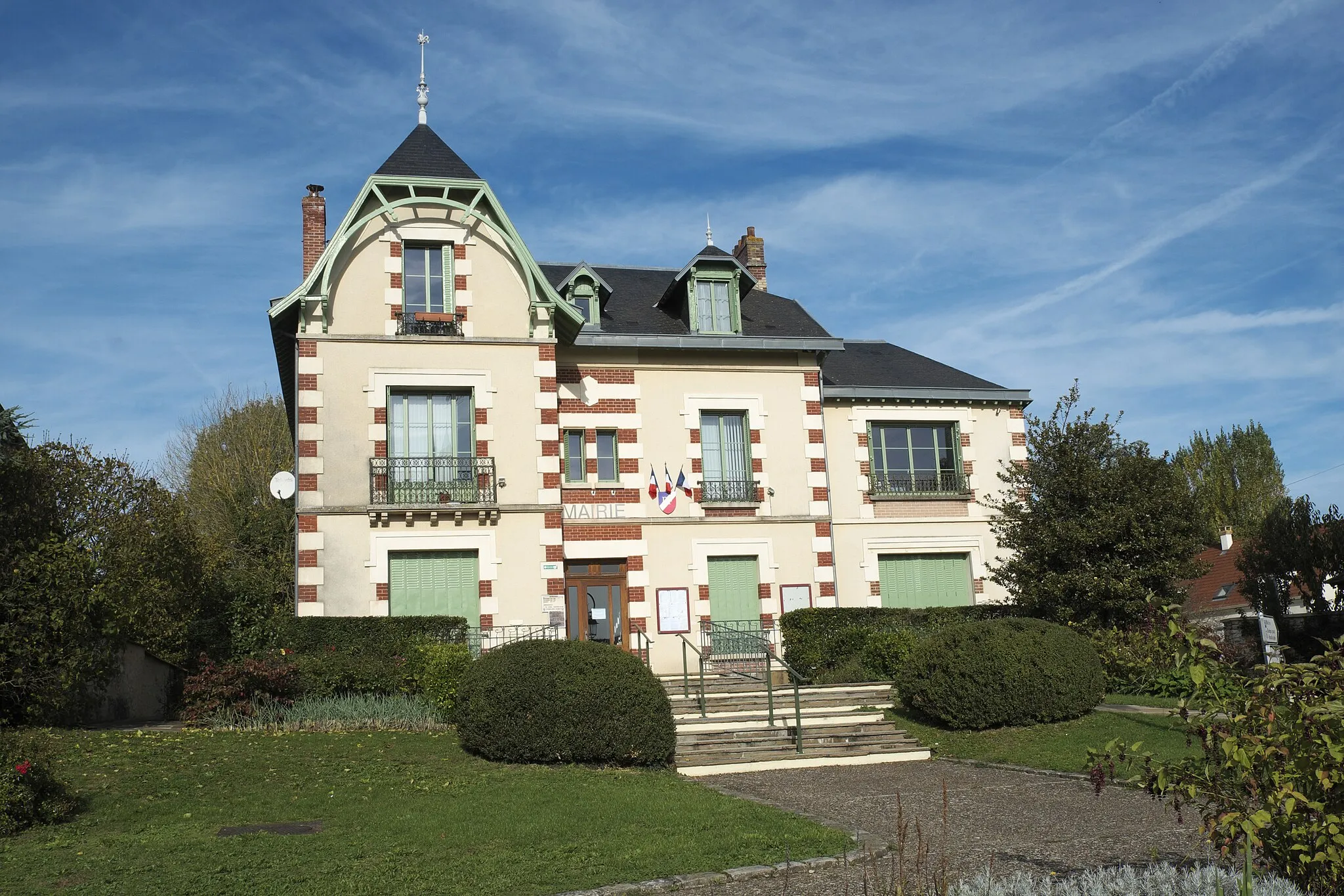 Photo showing: Rathaus in Arnouville-lès-Mantes im Département Yvelines (Île-de-France/Frankreich)