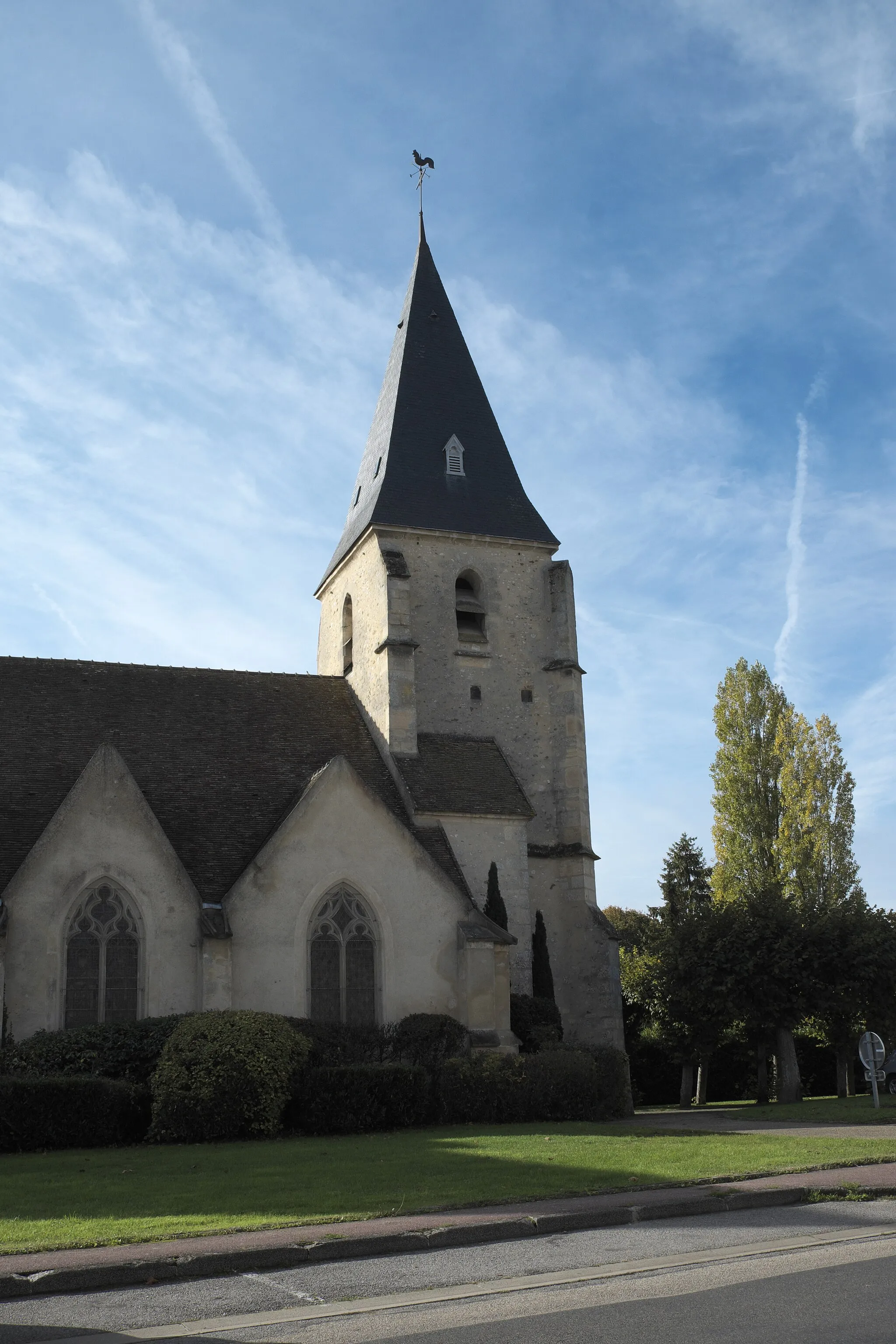Photo showing: Katholische Kirche Saint-Aignan in Arnouville-lès-Mantes im Département Yvelines (Île-de-France/Frankreich)