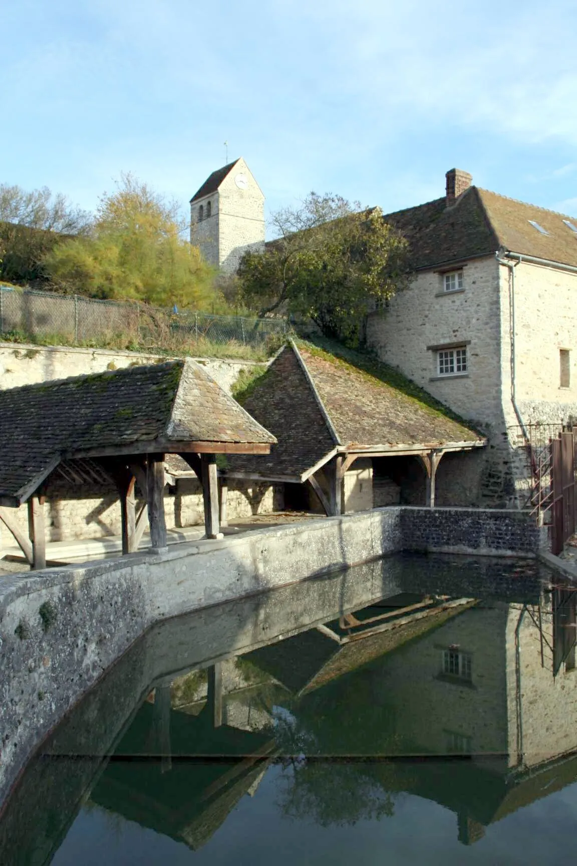 Photo showing: Lavoir de Jumeauville - Yvelines (France)