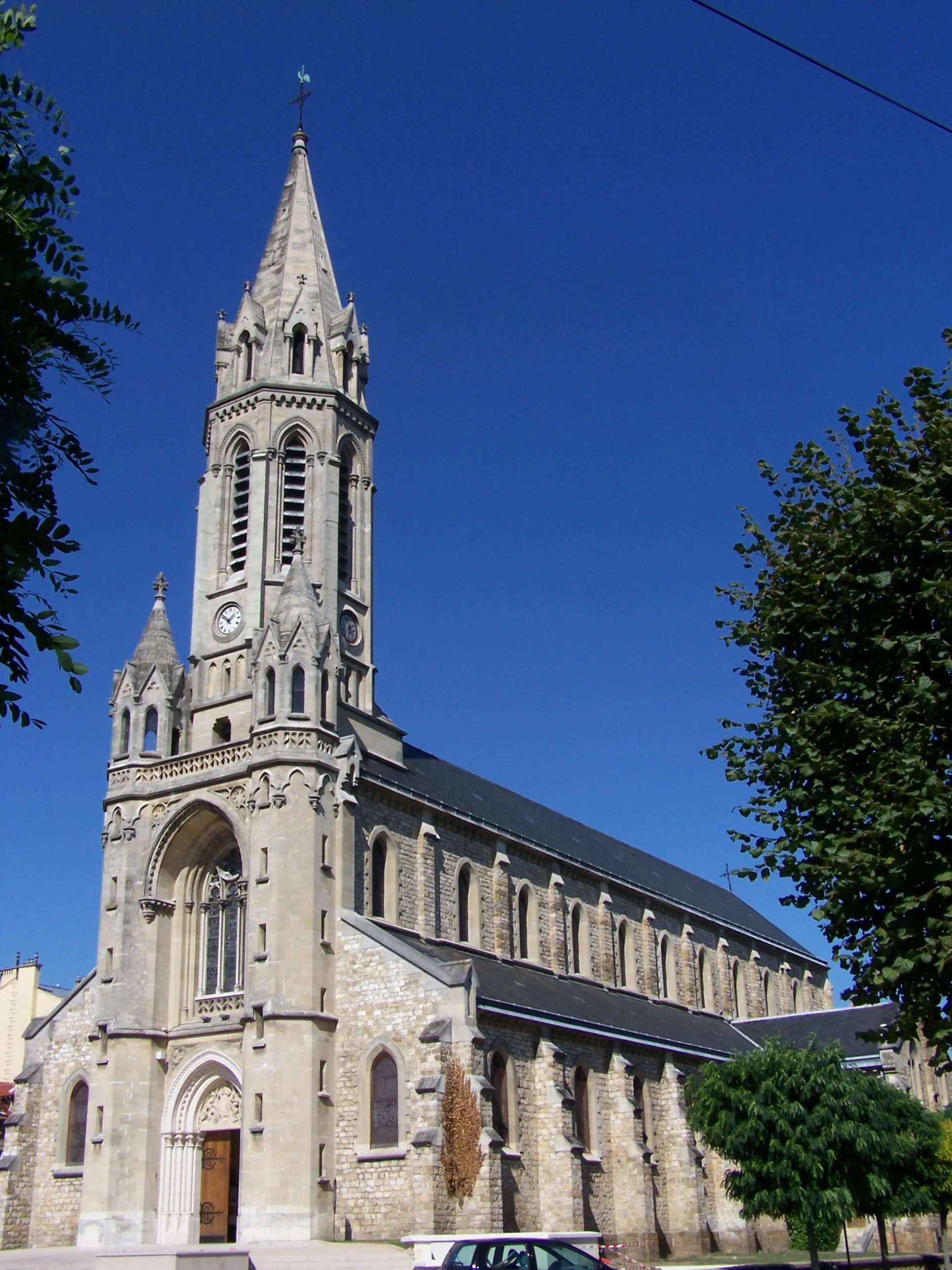 Photo showing: Église Saint-Antoine-de-Padoue au Chesnay (Yvelines, France)
