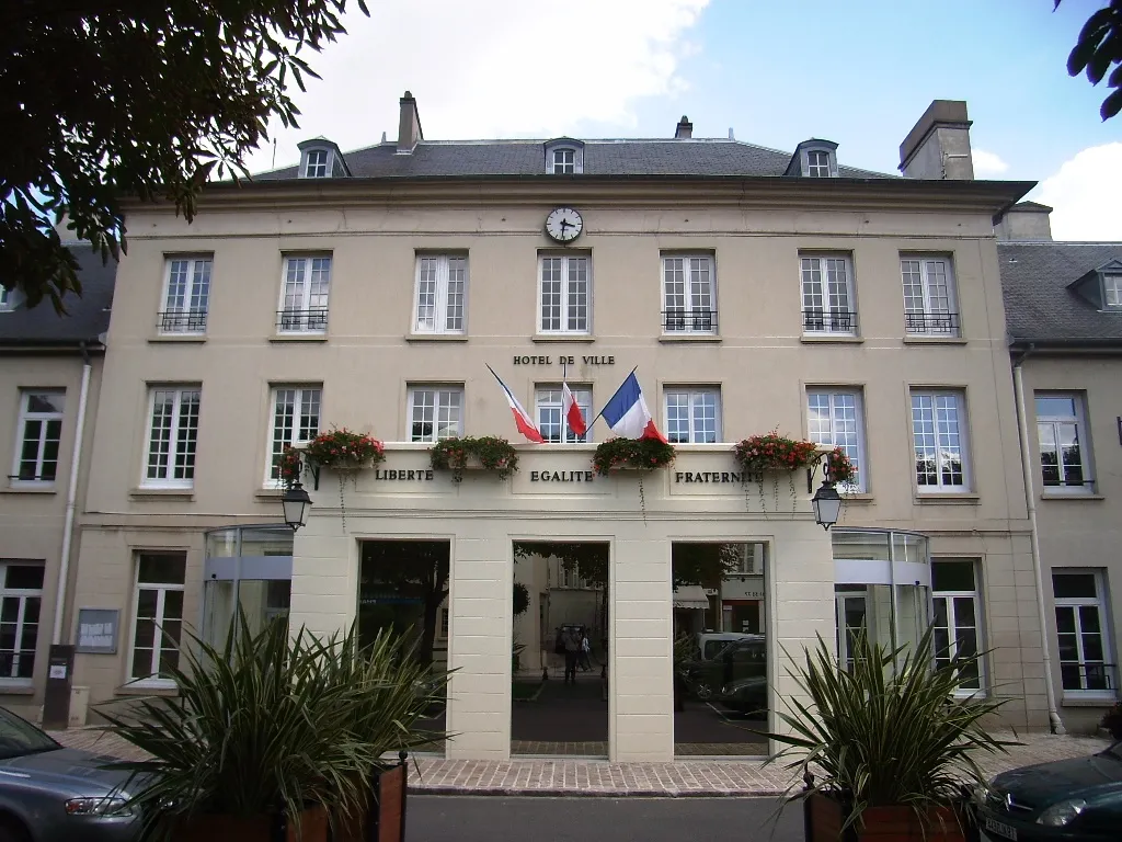 Photo showing: Hôtel de Ville de Palaiseau, façade nord