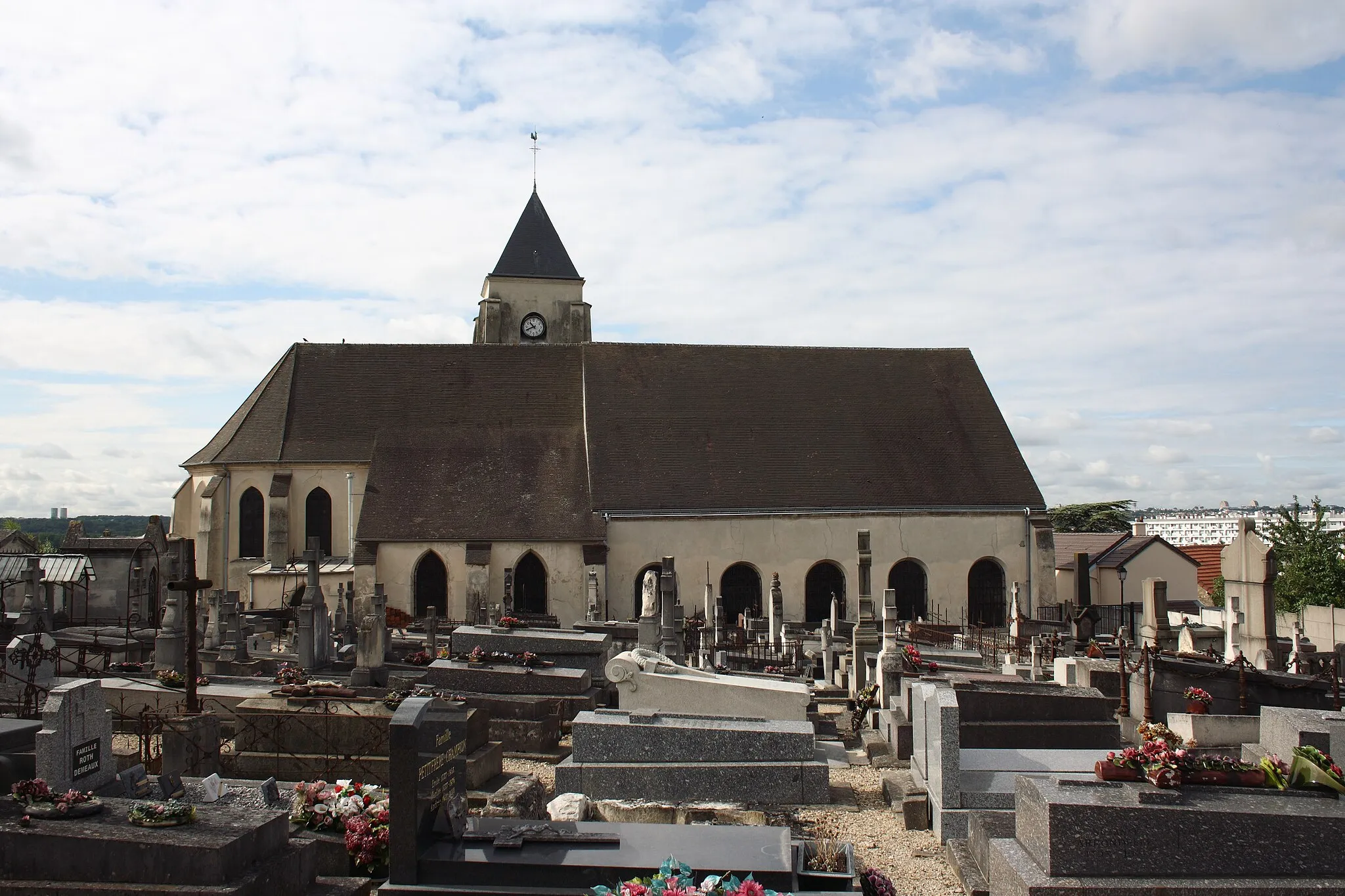 Photo showing: katholische Pfarrkirche Saint-André in Chelles im Département Seine-et-Marne (Île-de-France