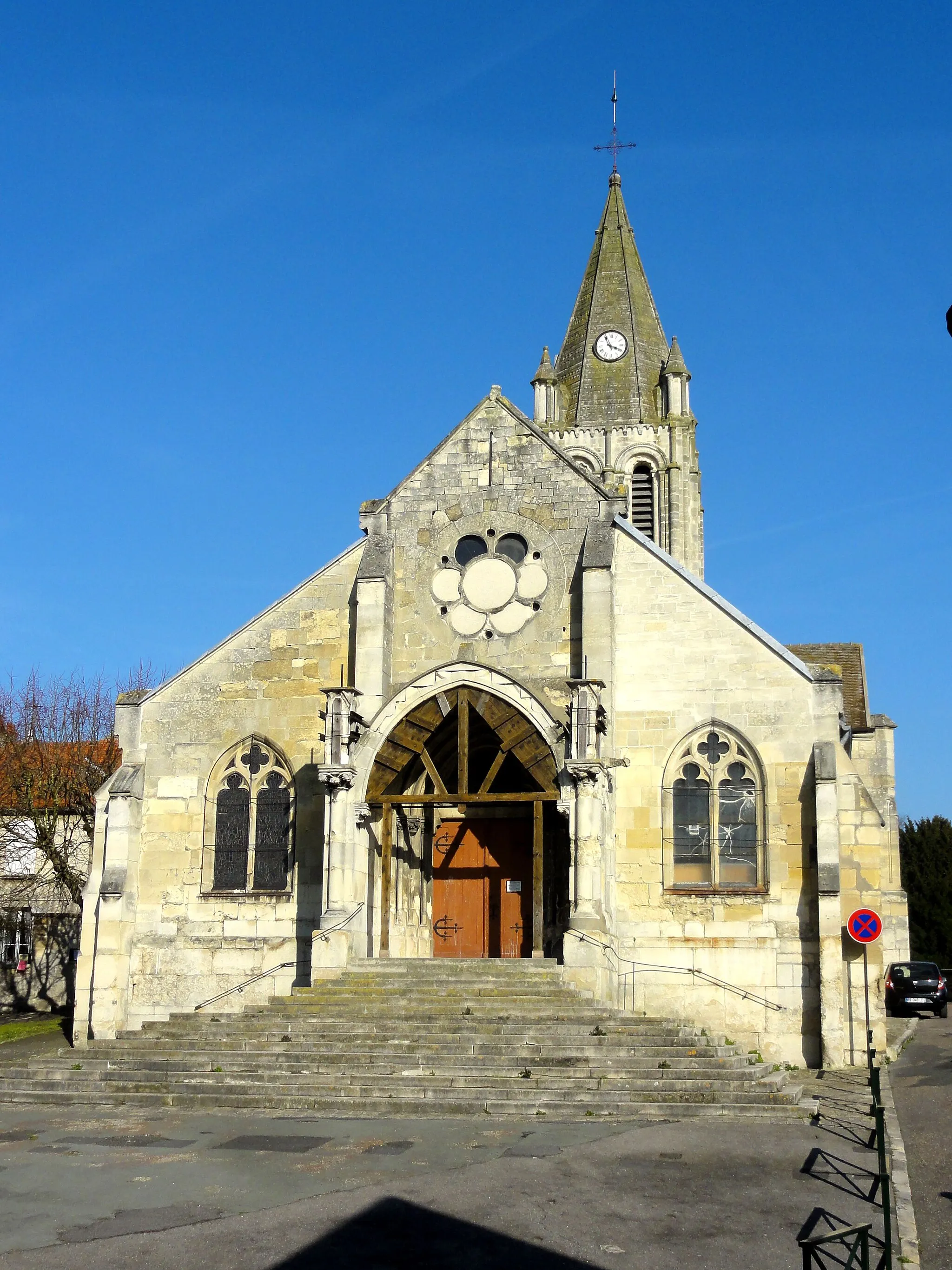 Photo showing: Façade occidentale.