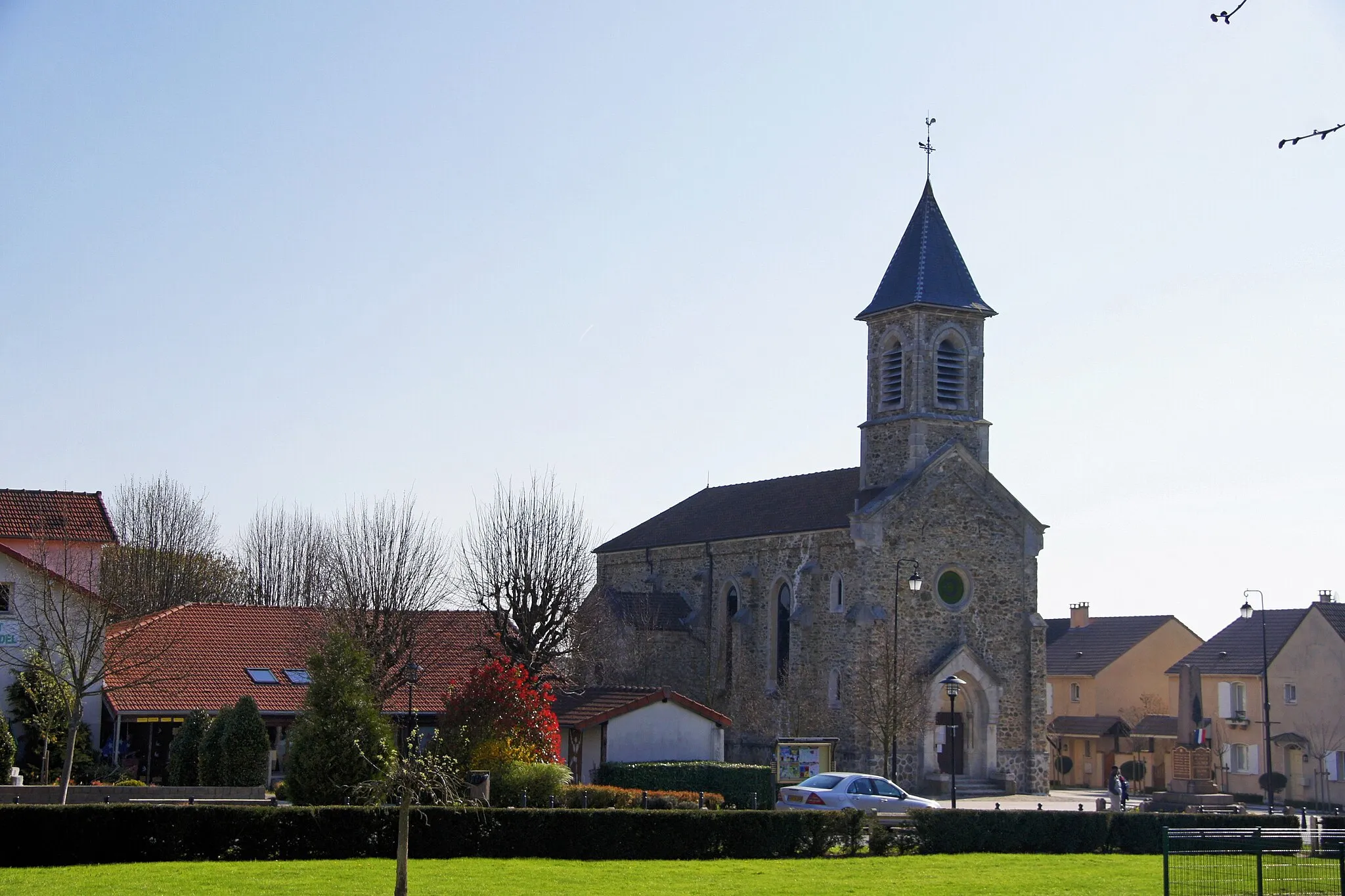 Photo showing: L'église de Lognes (77)