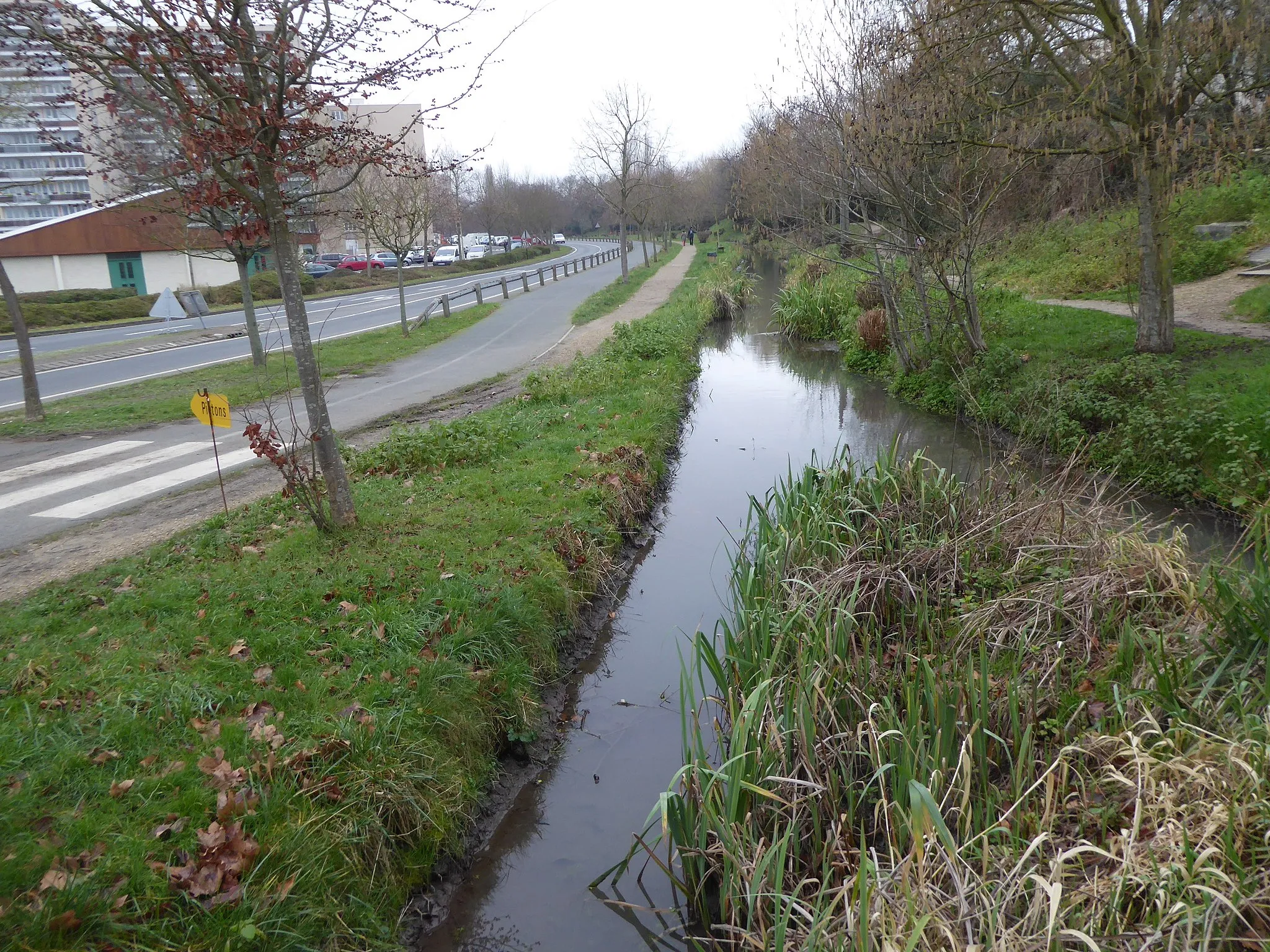 Photo showing: Bras vif le long de la D 60