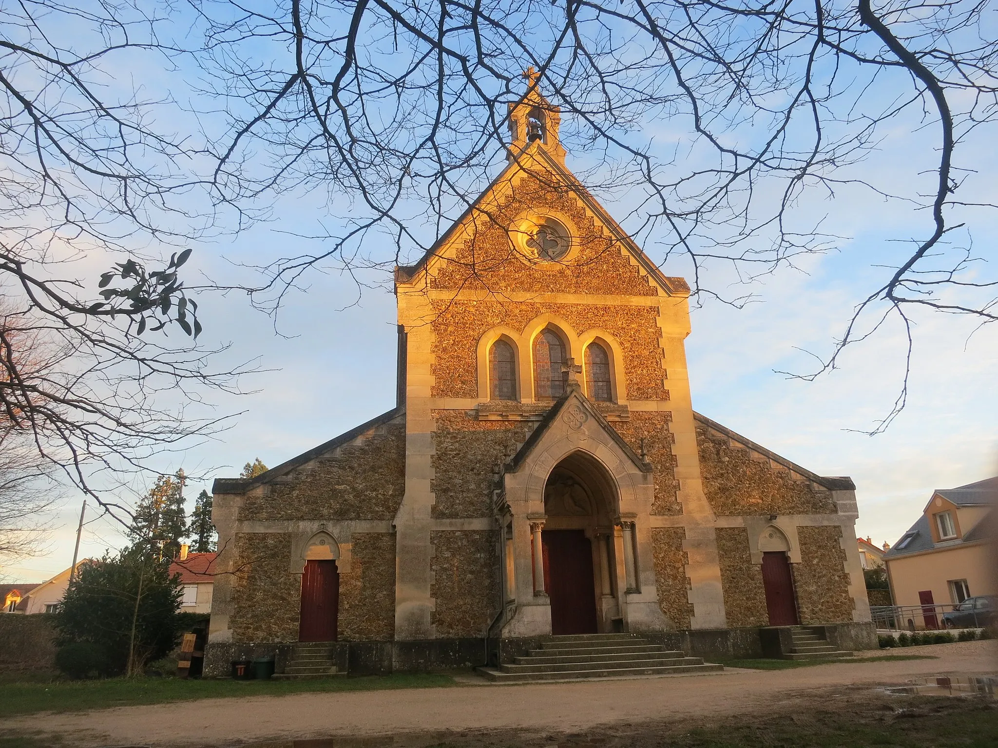 Photo showing: Tempio protestante a Boissy-St-Léger