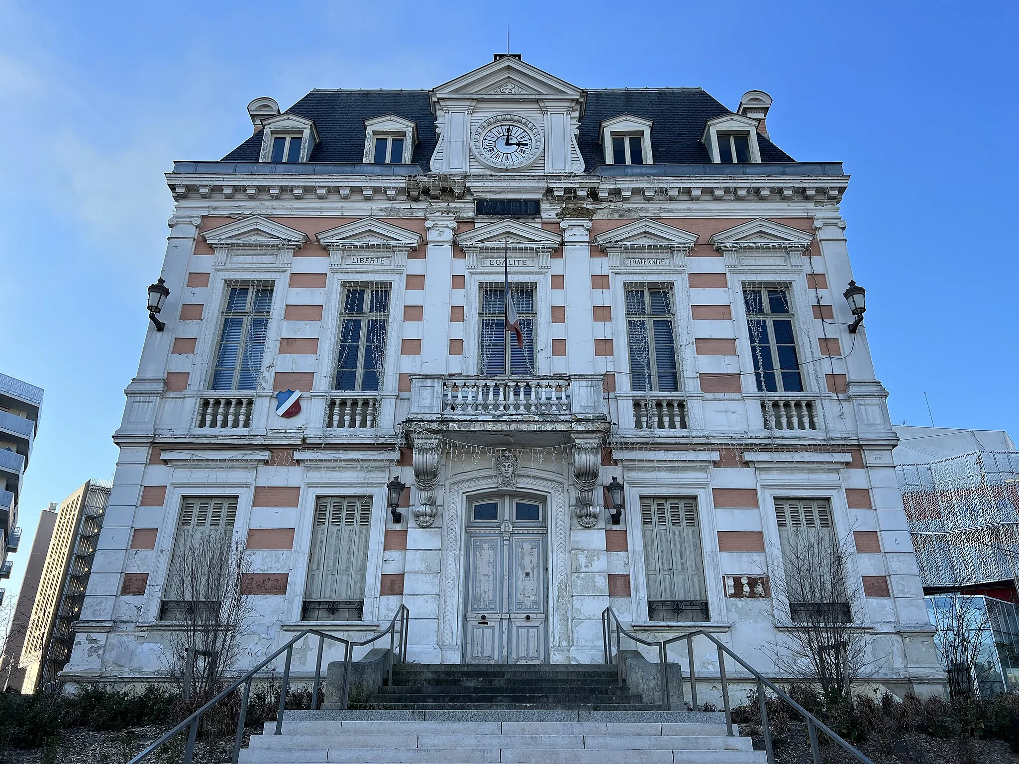 Photo showing: Hôtel de ville de Bagnolet.
