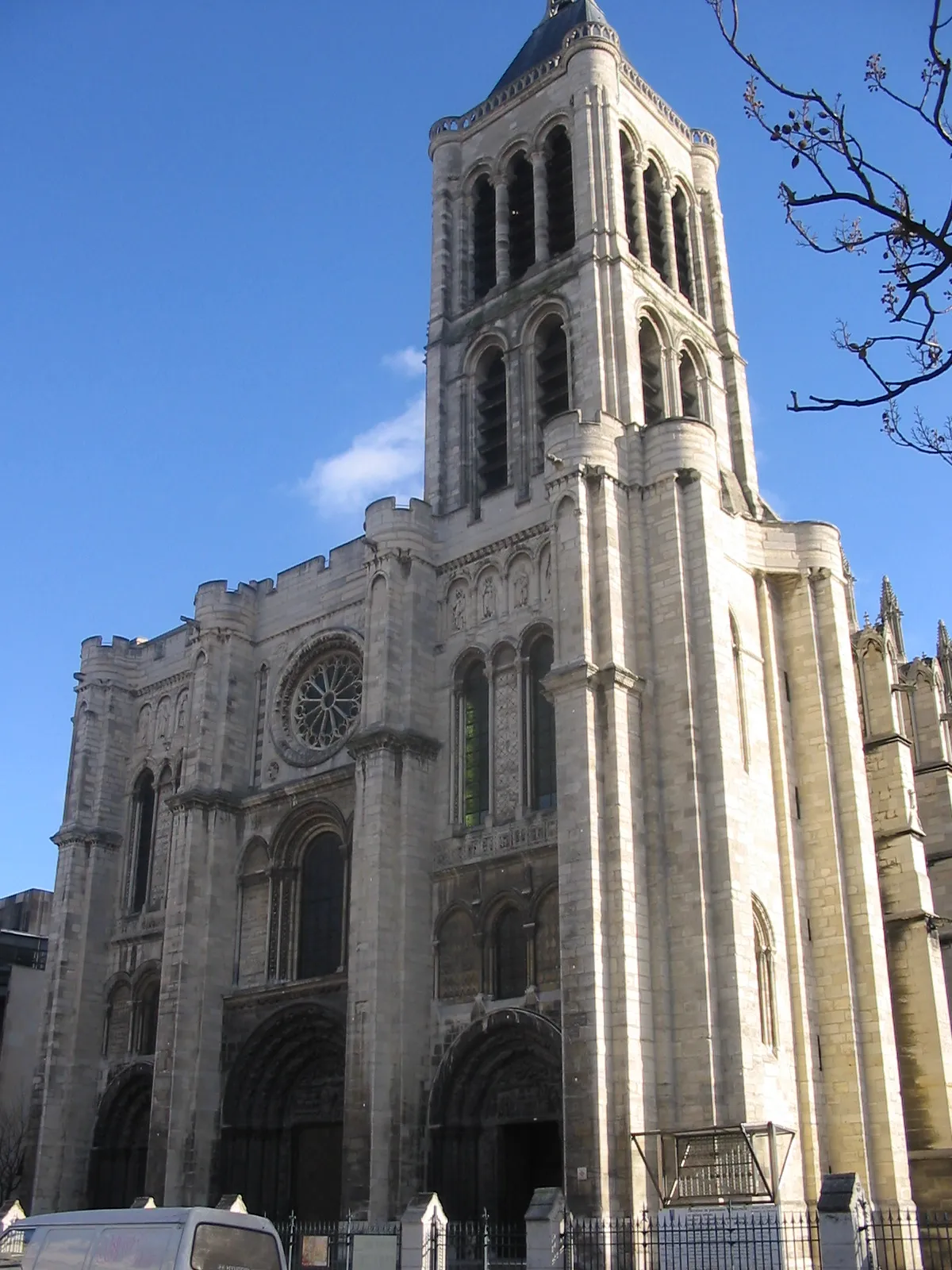 Photo showing: Saint-Denis royal cathedral, Seine Saint Denis, France.