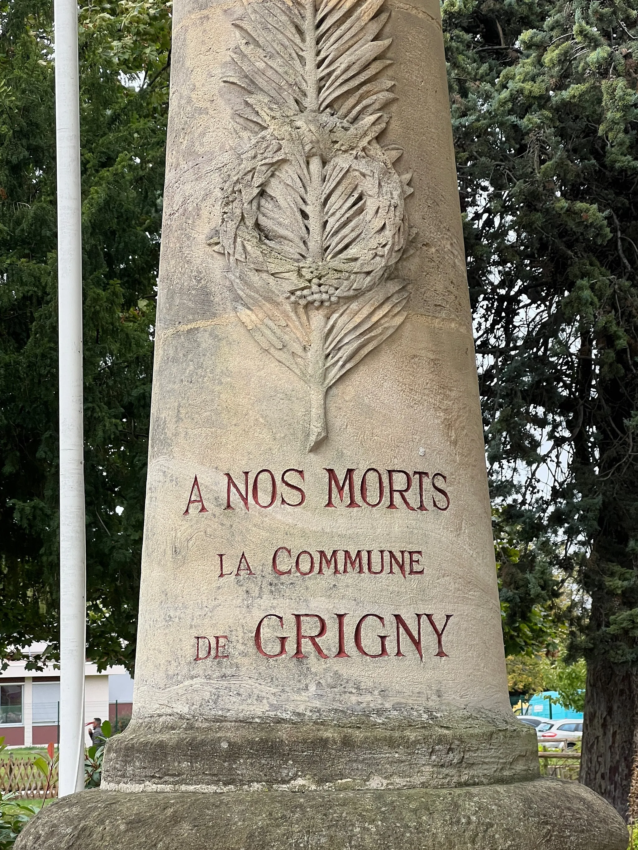 Photo showing: Monument aux morts de Grigny dans l'Essonne.