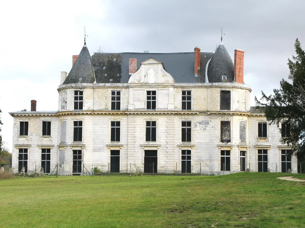 Photo showing: Méréville_château, façade arrière