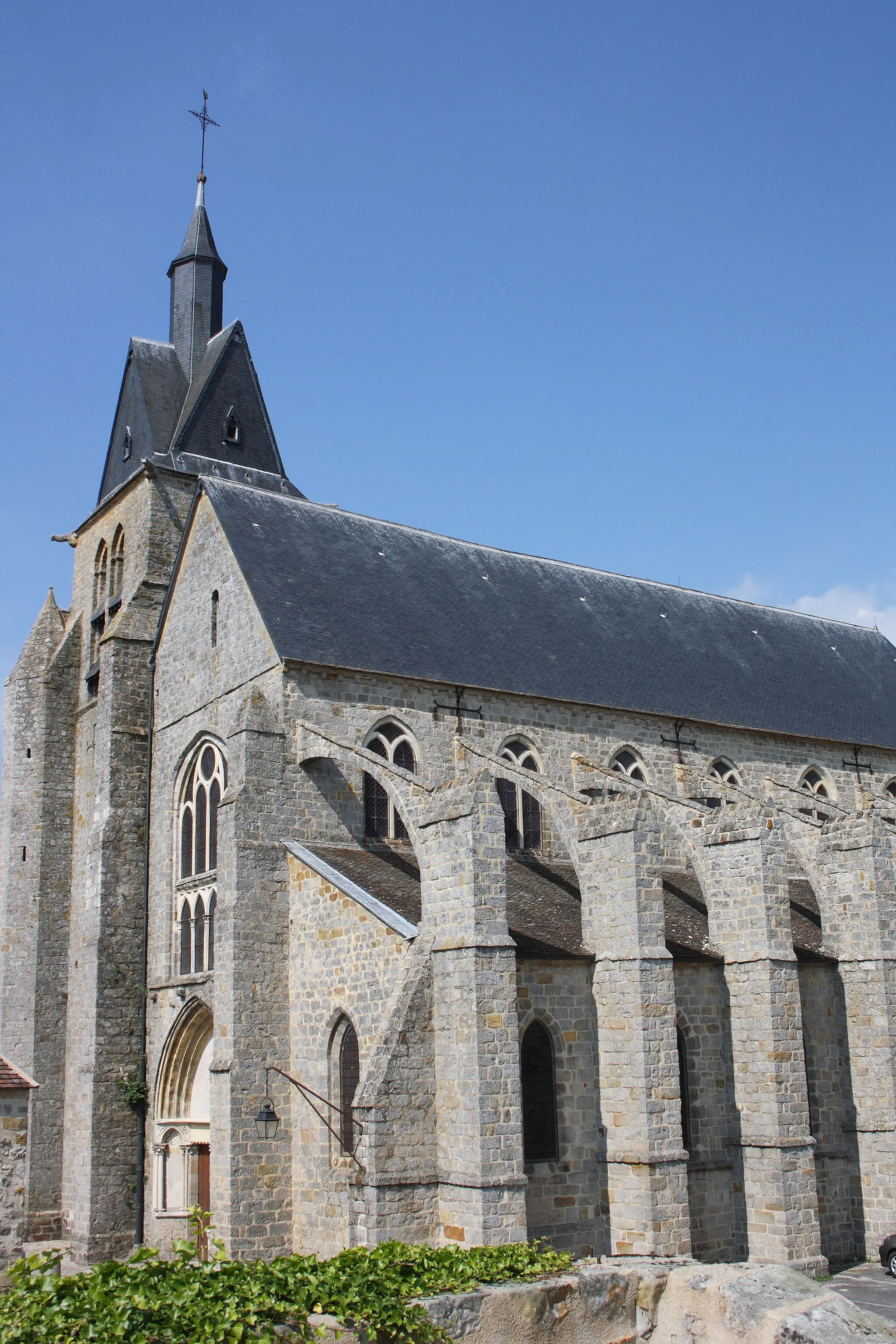 Photo showing: katholische Pfarrkirche Saint-Martin in Nangis