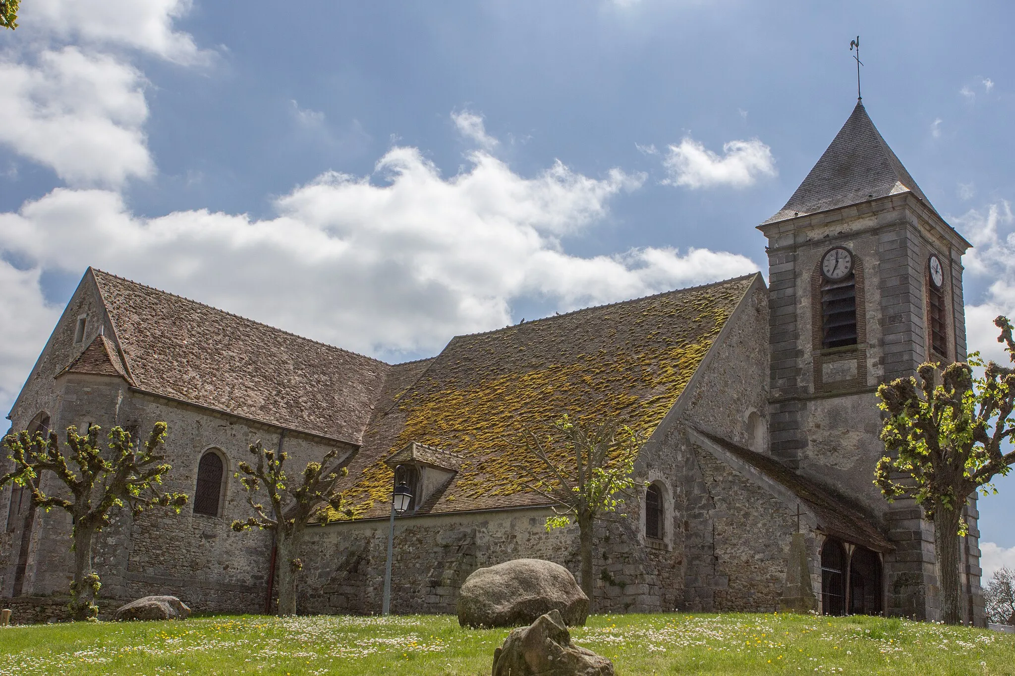 Photo showing: Eglise Saint-Paul de Chailly-en-Bière (Commune de Chailly-en-Bière, Seine-et-Marne, France)