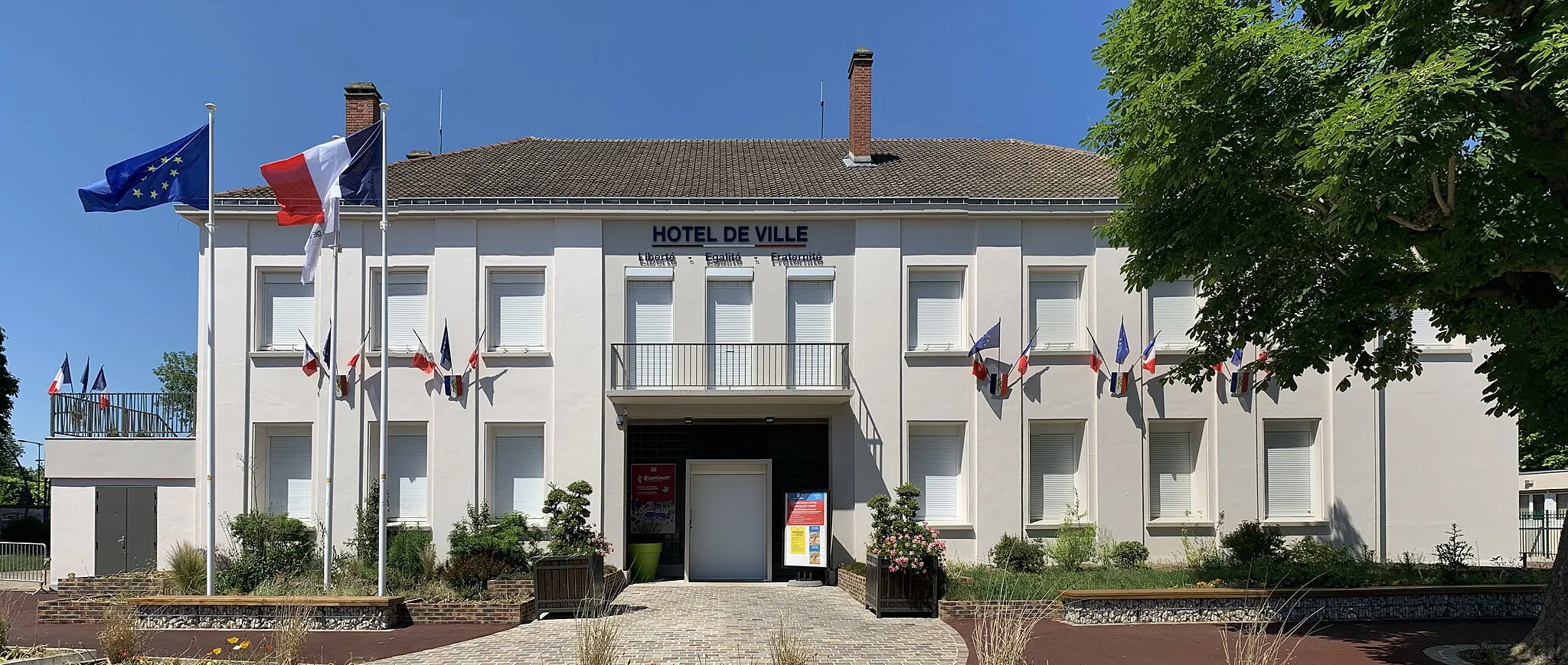 Photo showing: Hôtel de ville de Dugny.