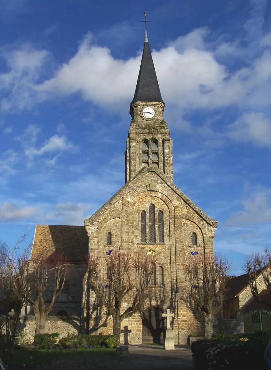 Photo showing: Church of Coignières (Yvelines, France)