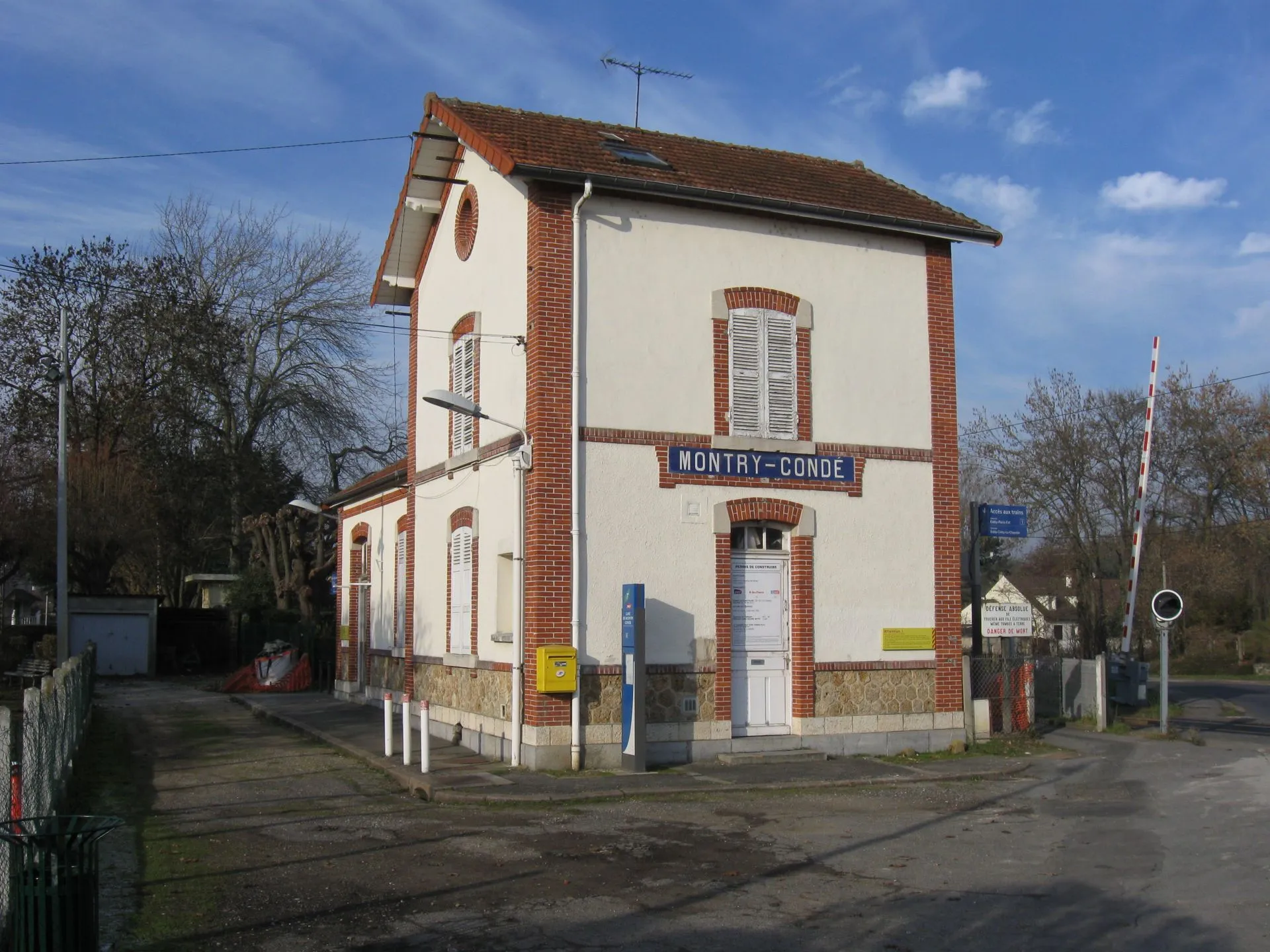 Photo showing: Gare de Montry - Condé. (commune de Montry, département de la Seine-et-Marne, région Île-de-France).