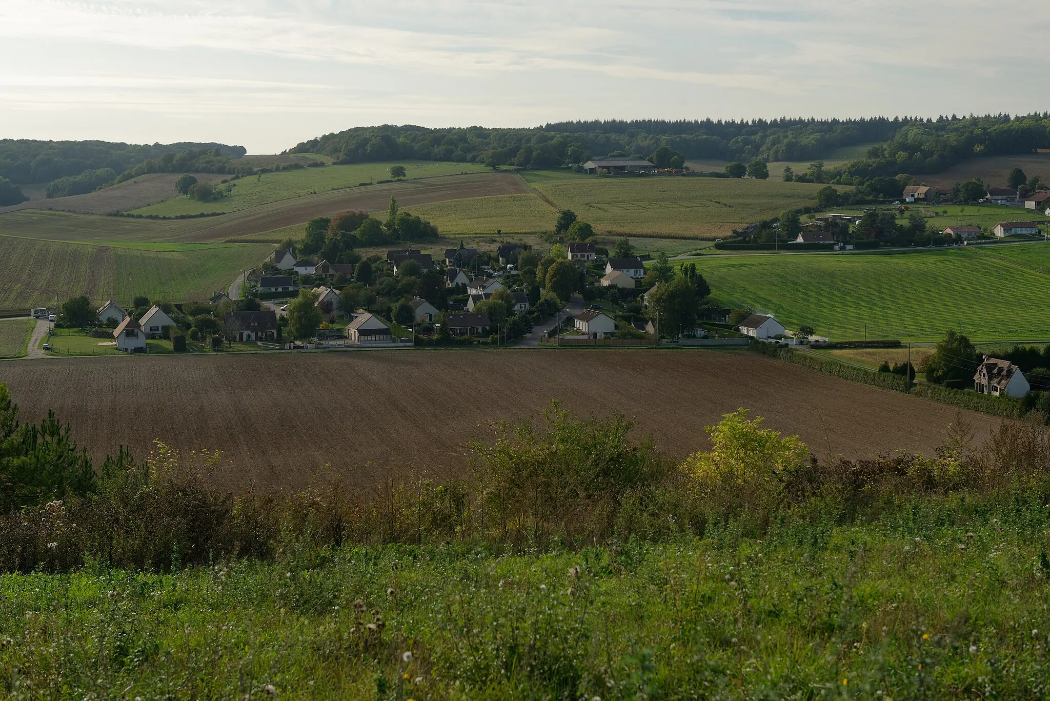 Photo showing: Hameau du Mesnil-Milon à Gasny dans l'Eure.