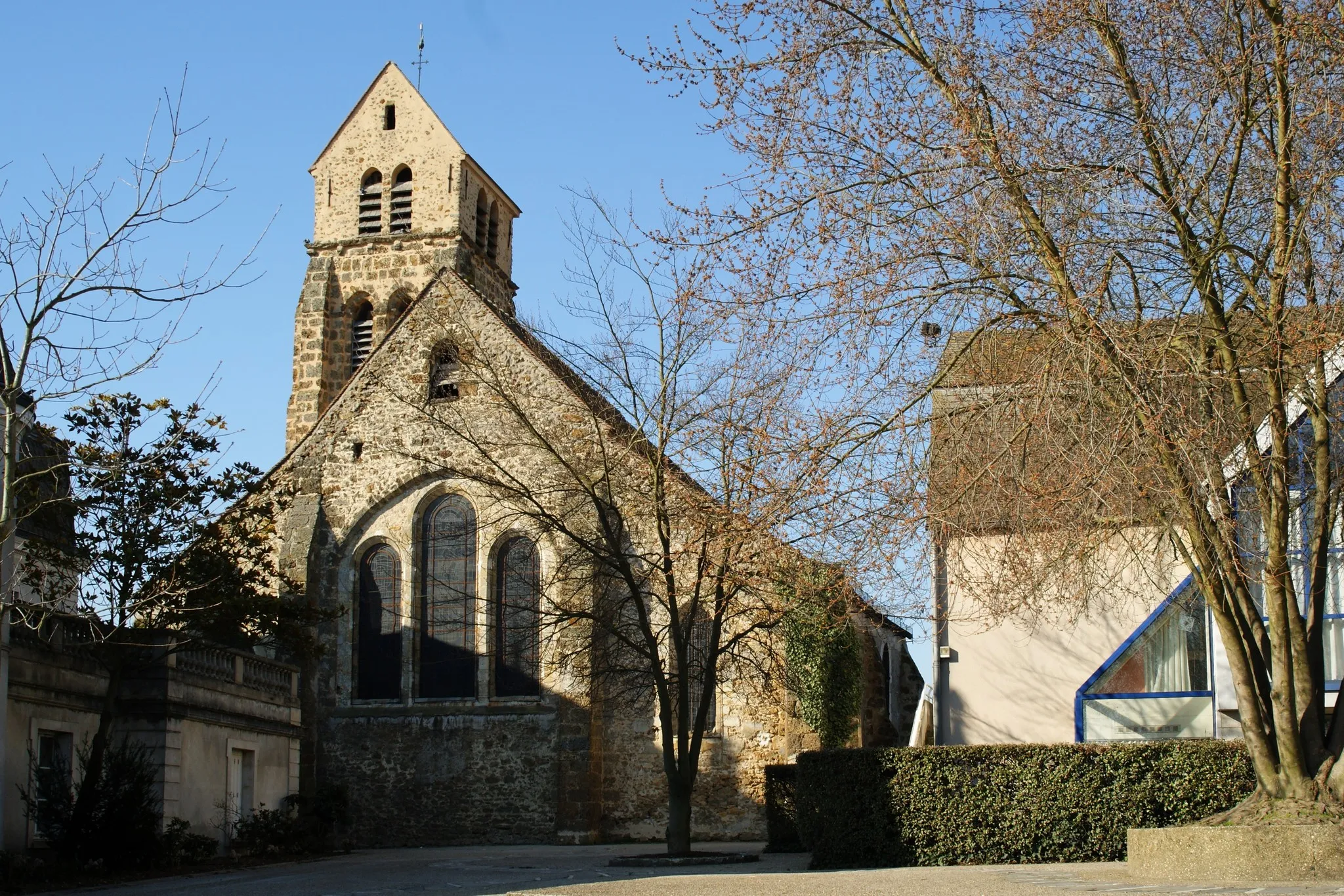 Photo showing: Eglise Saint Germain situé à Saint Germain - Lès Arpajon , à 30 Km au sud ouest de Paris (Essonne)