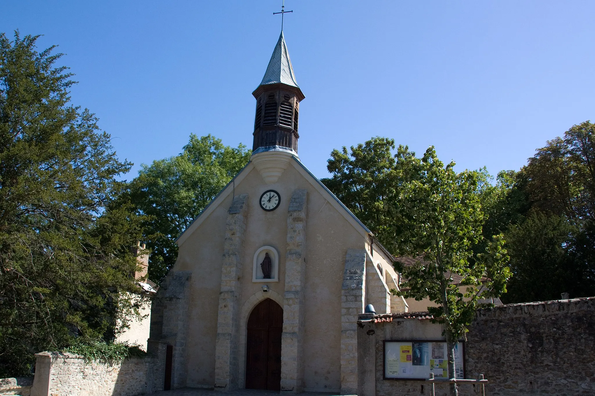 Photo showing: Eglise du Coudray-Montceaux, Le Coudray-Montceaux, Essonne, France