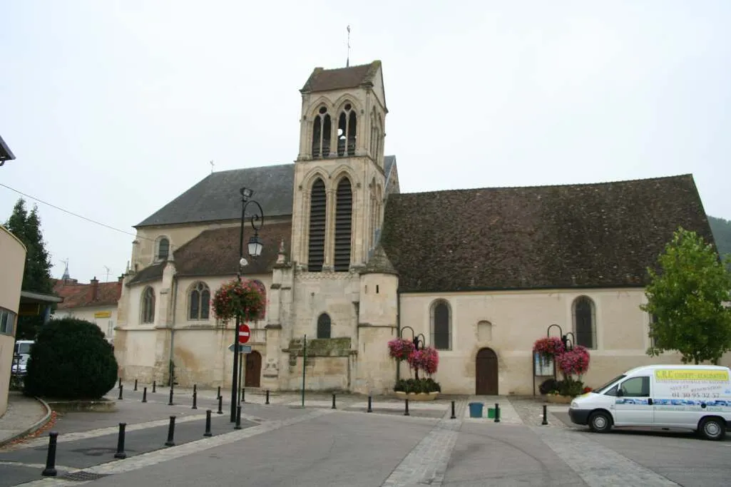 Photo showing: Église de Mézières-sur-Seine - Yvelines (France)
