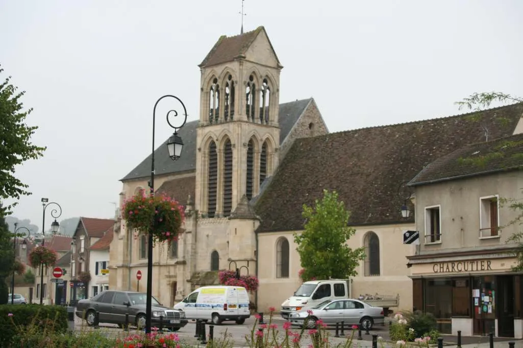 Photo showing: Église de Mézières-sur-Seine - Yvelines (France)
