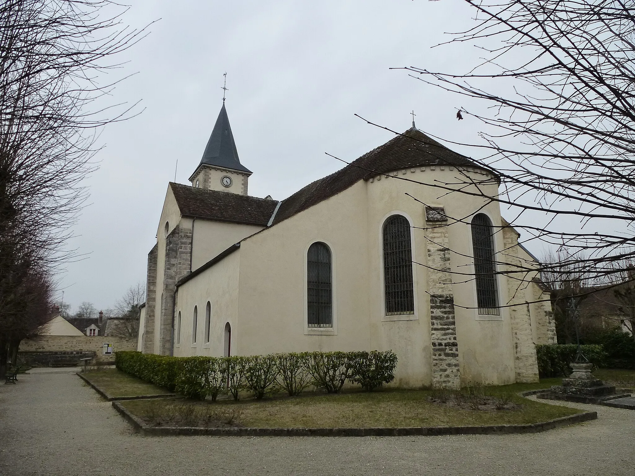 Photo showing: Église catholique Saint-Sévère de Bourron-Marlotte. (département de la Seine et Marne, région Île-de-France).