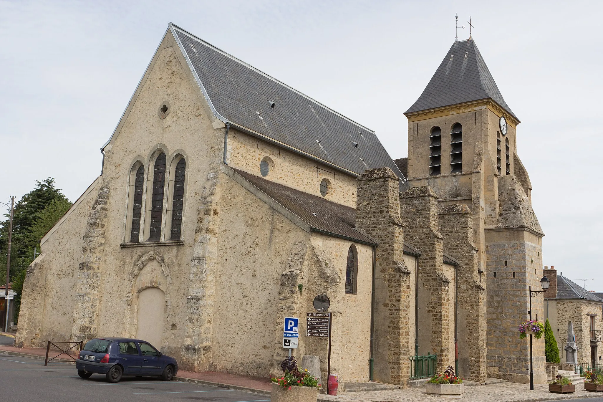 Photo showing: Eglise de Saint-Vrain, commune  de Saint-Vrain, département de l'Essonne. France.