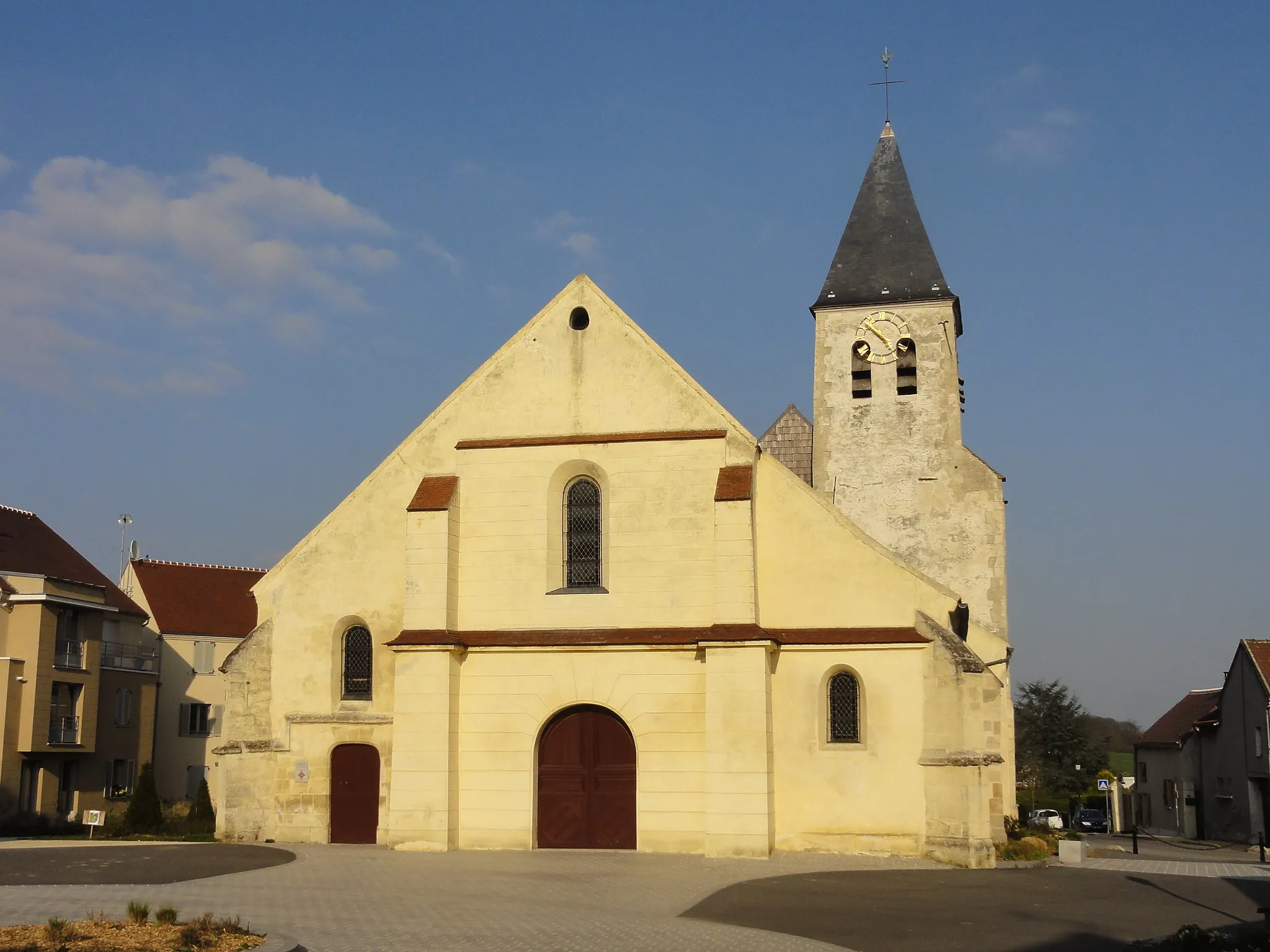 Photo showing: Façade occidentale.