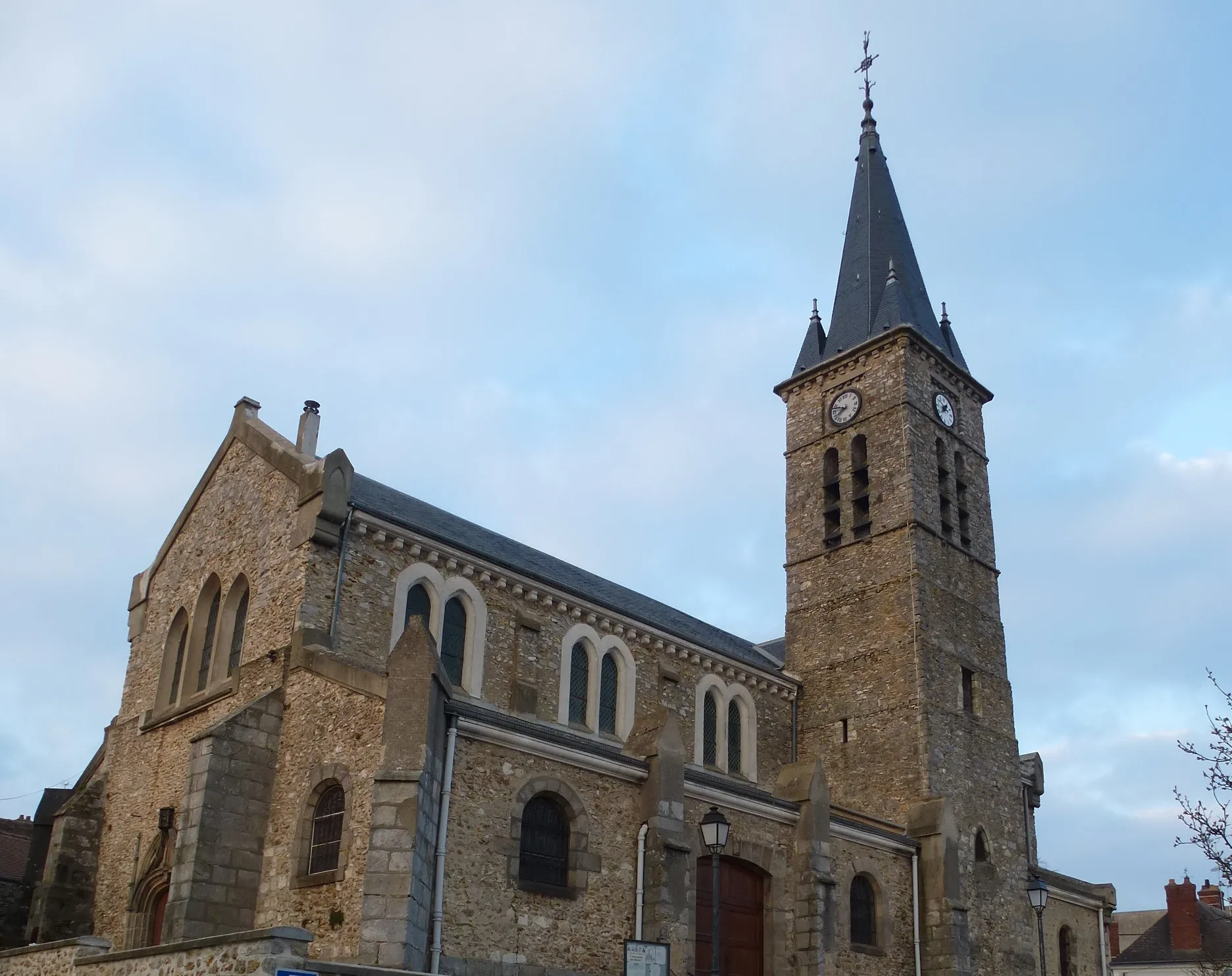 Photo showing: Église Saint-Chéron de Saint-Chéron. (Essonne, région Île-de-France).