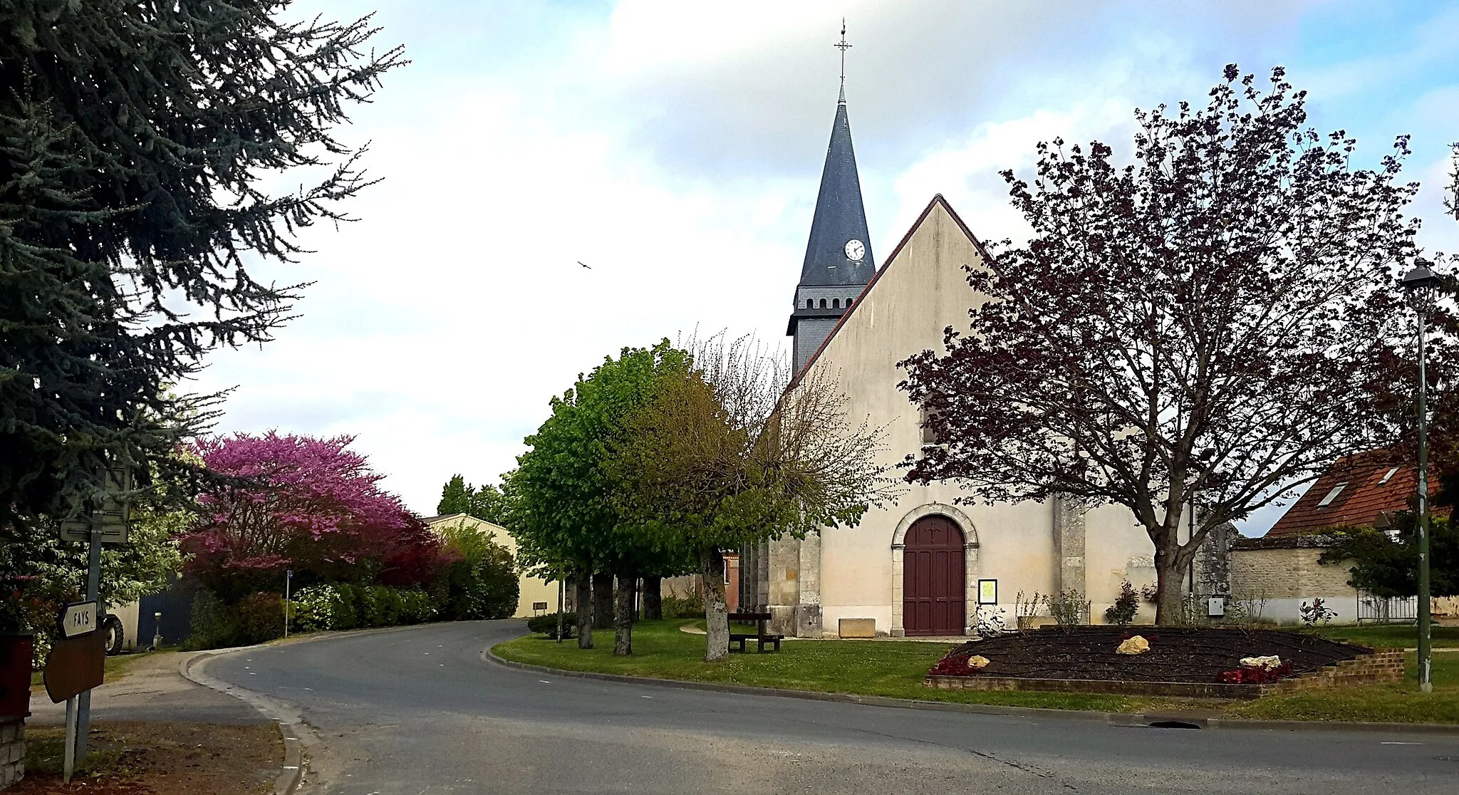 Photo showing: Église Saint-Aignan, Lorcy, Loiret, France.