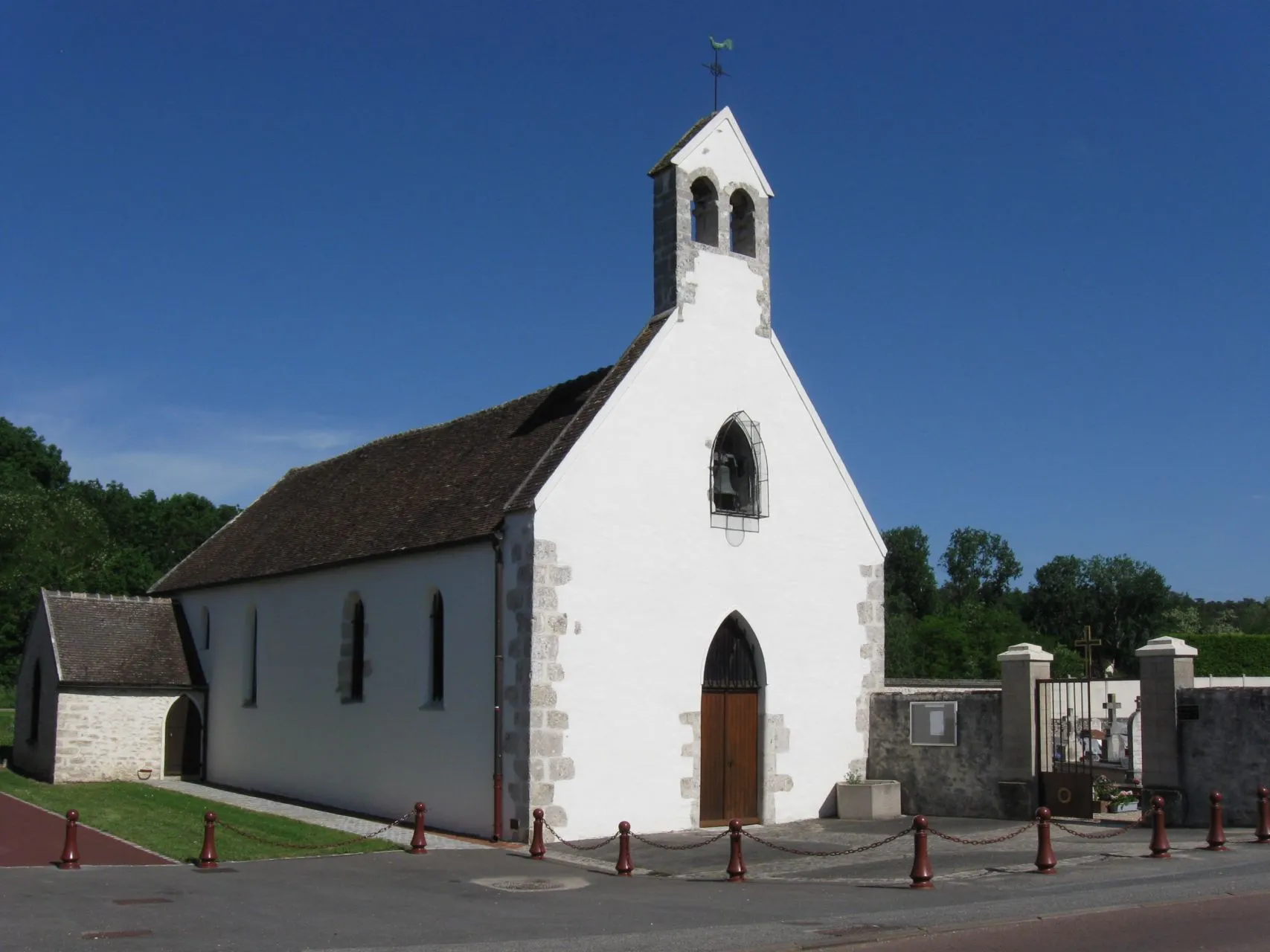 Photo showing: Église Saint-Léonard de Bagneaux-sur-Loing (Seine-et-Marne, région Île-de-France)