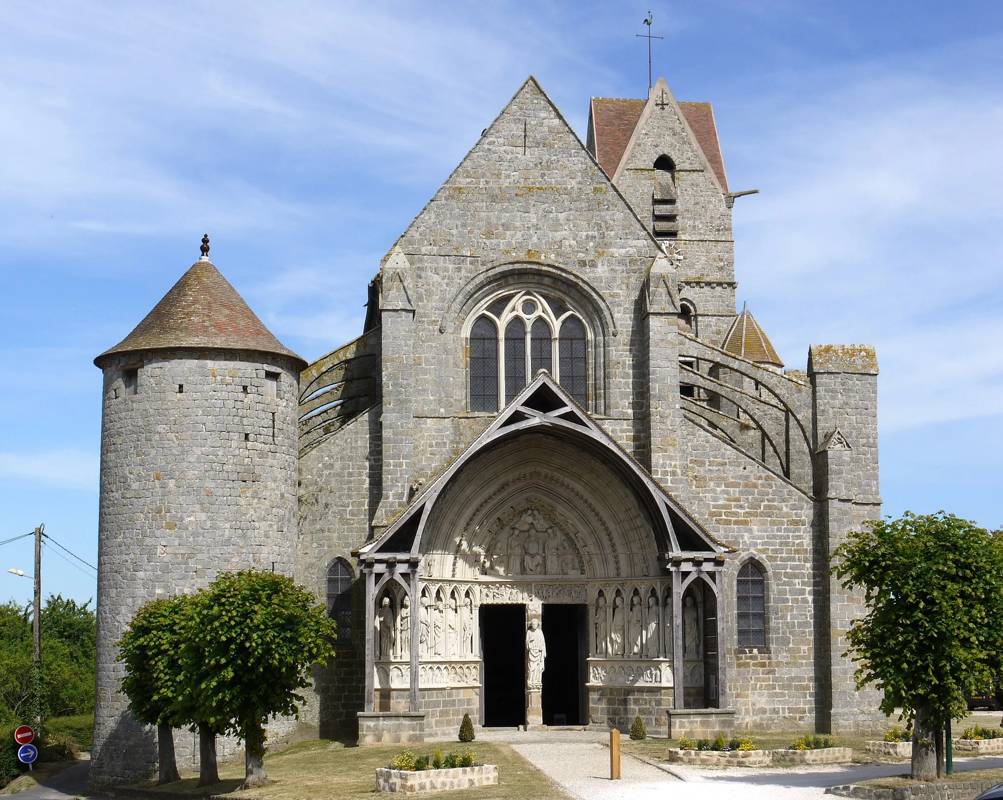 Photo showing: Church of Rampillon (XIIIth century), Seine et Marne, France