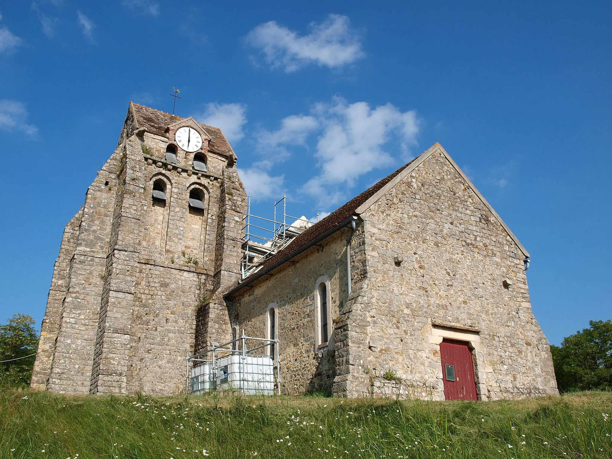 Photo showing: Église Saint-Martin de Montmachoux (Seine-et-Marne, France) ;