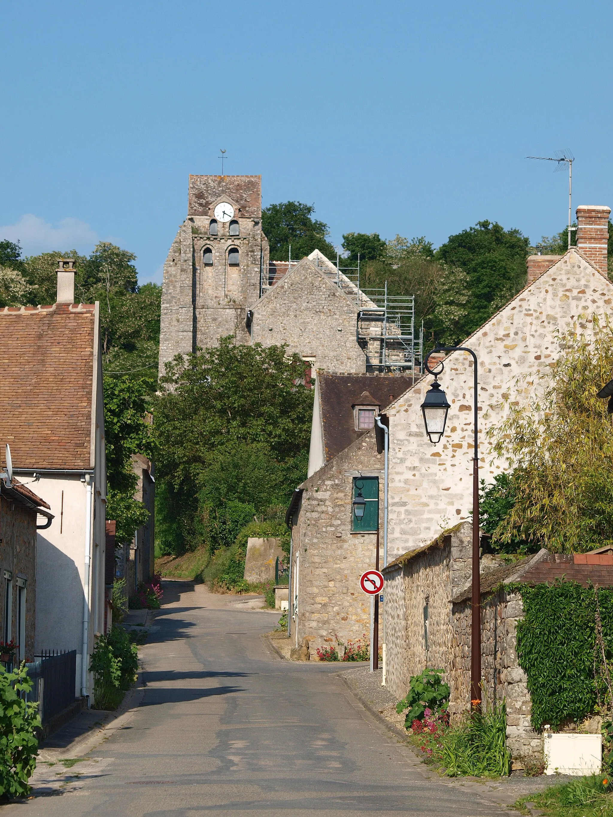 Photo showing: Église Saint-Martin de Montmachoux (Seine-et-Marne, France) ;