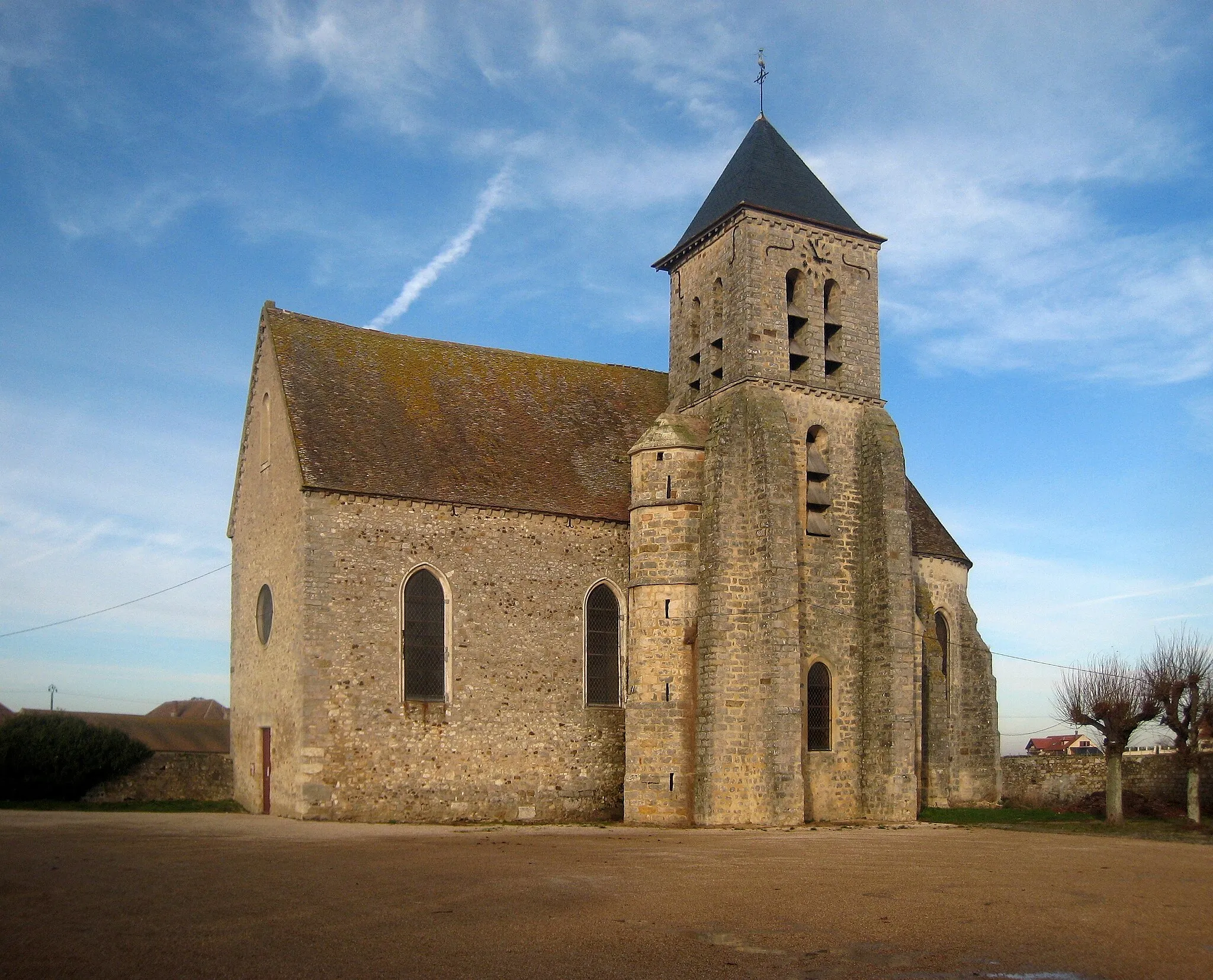 Photo showing: L'église d'Esmans (Seine et Marne)