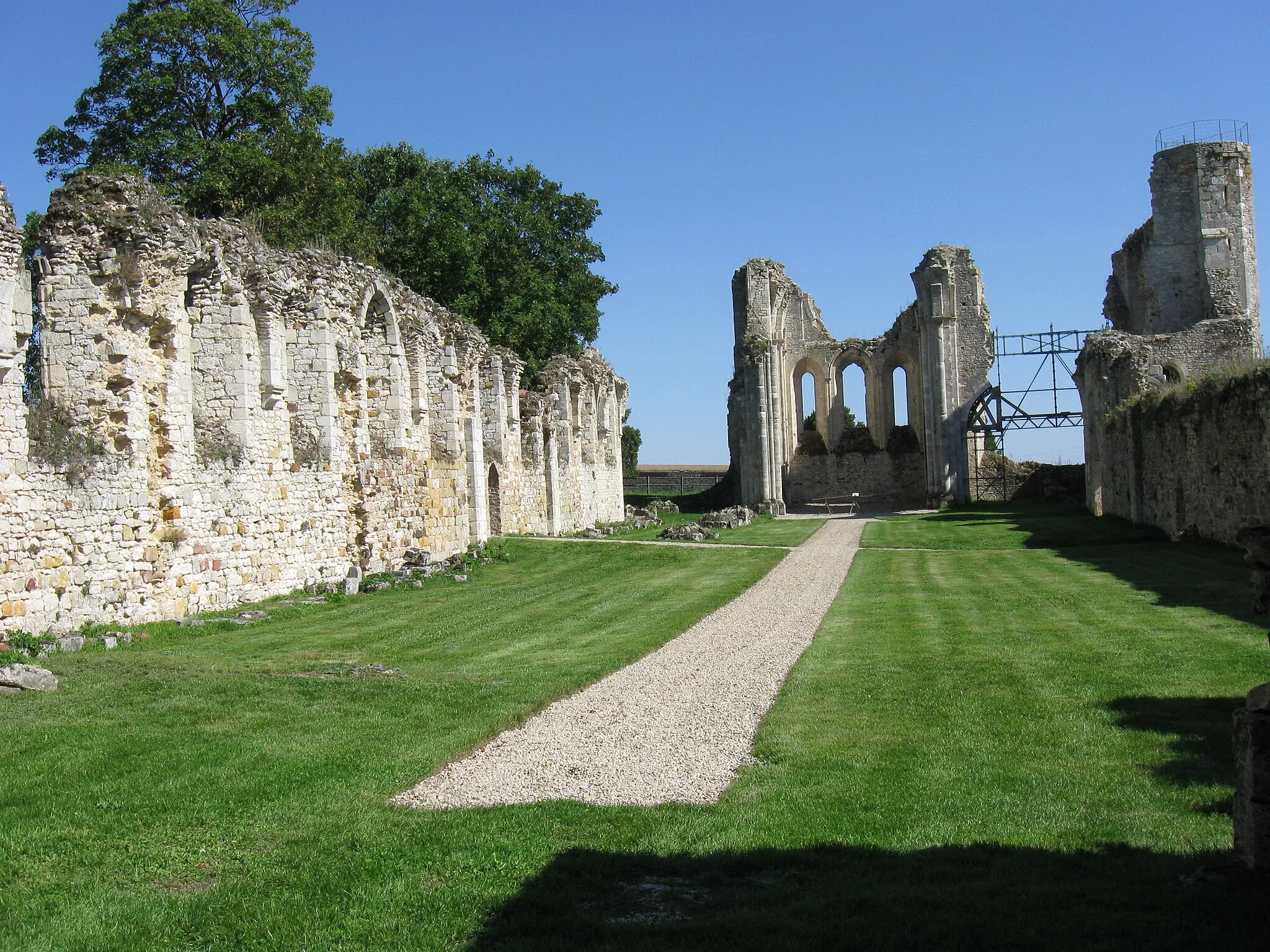 Photo showing: Abbaye de Preuilly  (commune d'Égligny, Seine-et-Marne, région Île-de-France).