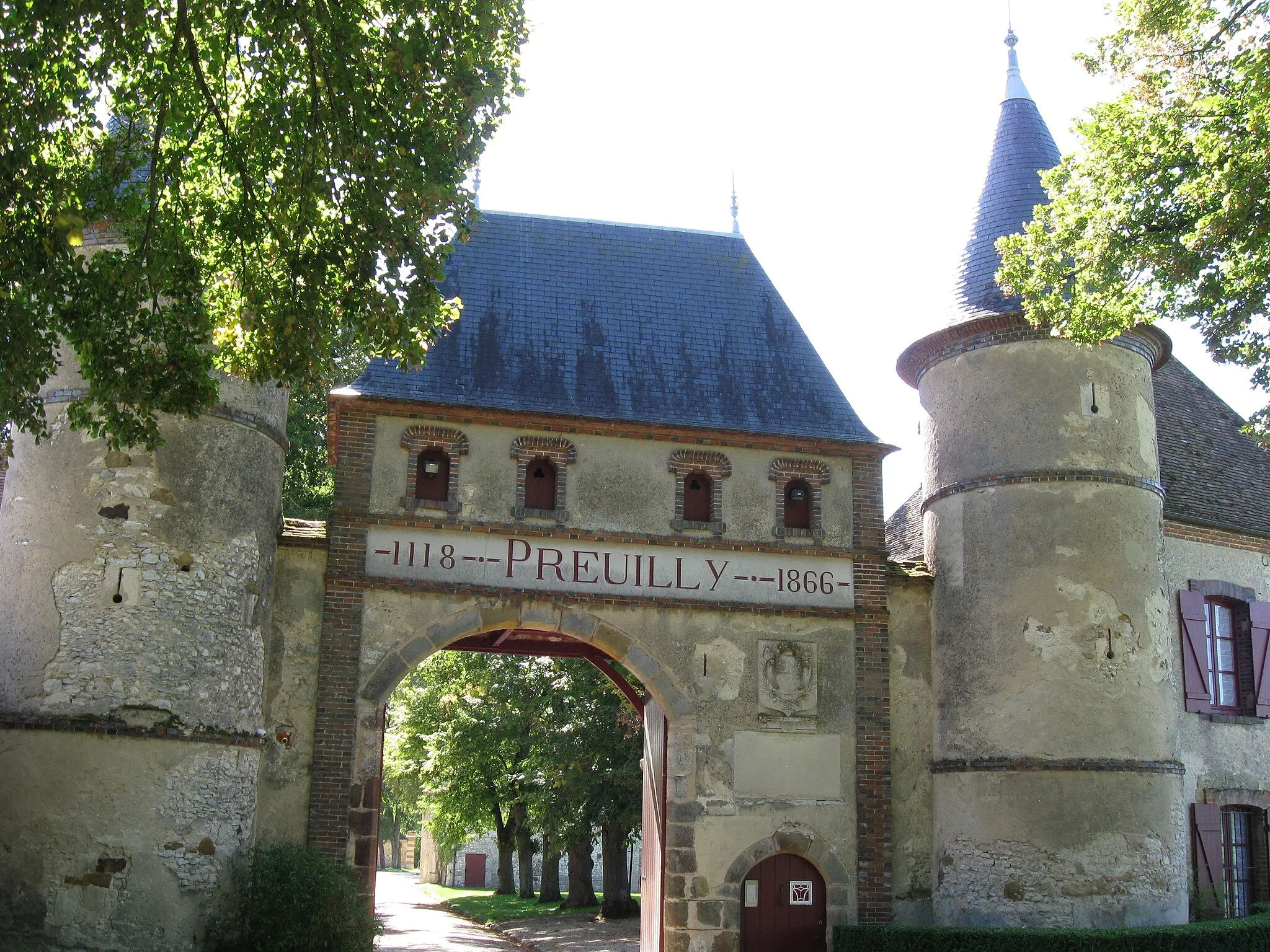 Photo showing: Abbaye de Preuilly  (commune d'Égligny, Seine-et-Marne, région Île-de-France).