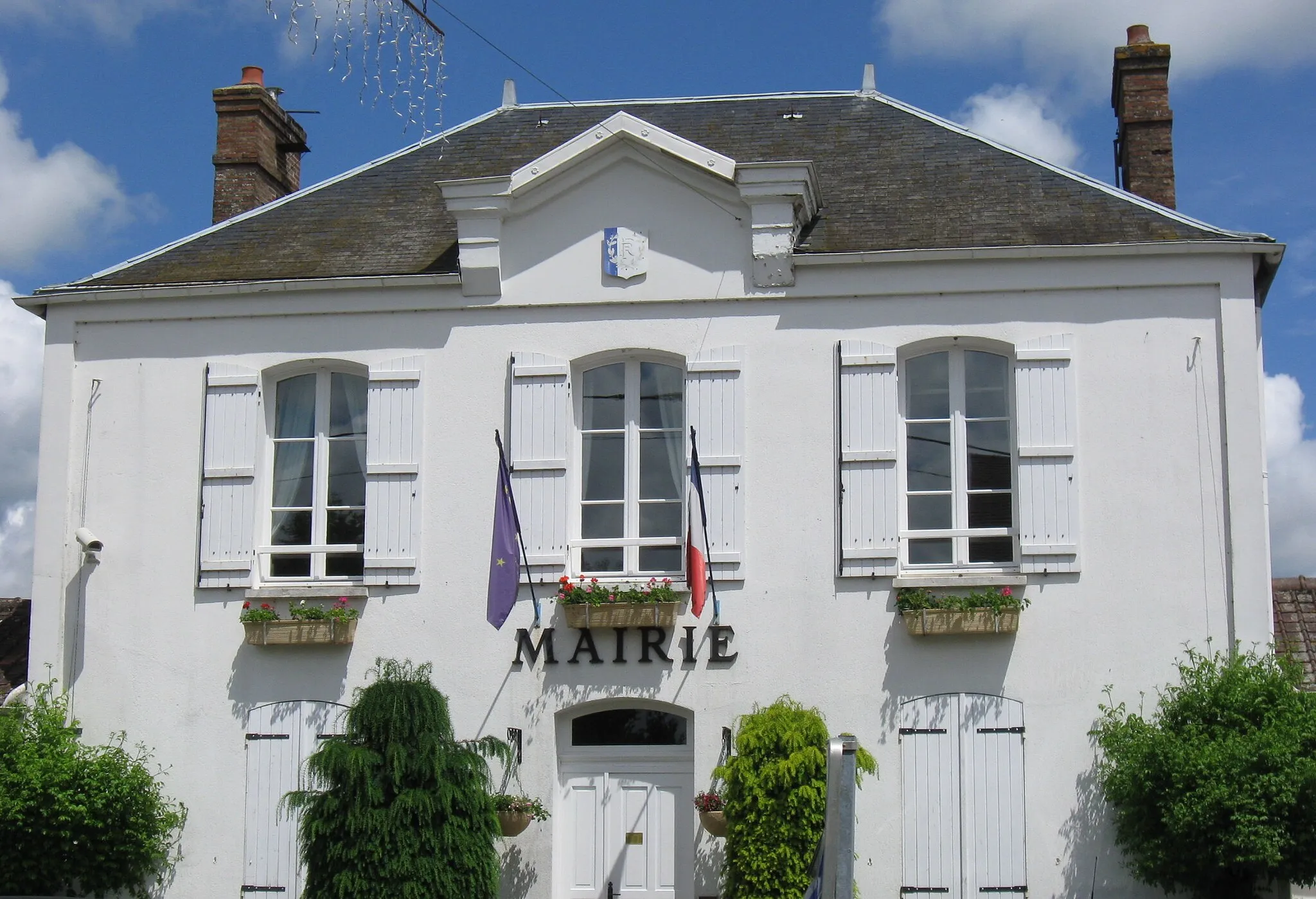 Photo showing: Mairie de Chevru. (Seine-et-Marne, région Île-de-France).