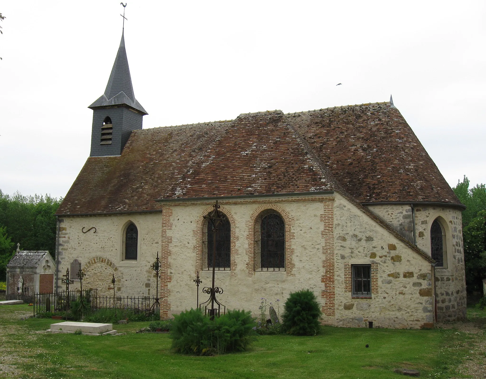 Photo showing: Église Notre-Dame de Sigy. (Seine-et-Marne, région Île-de-France).