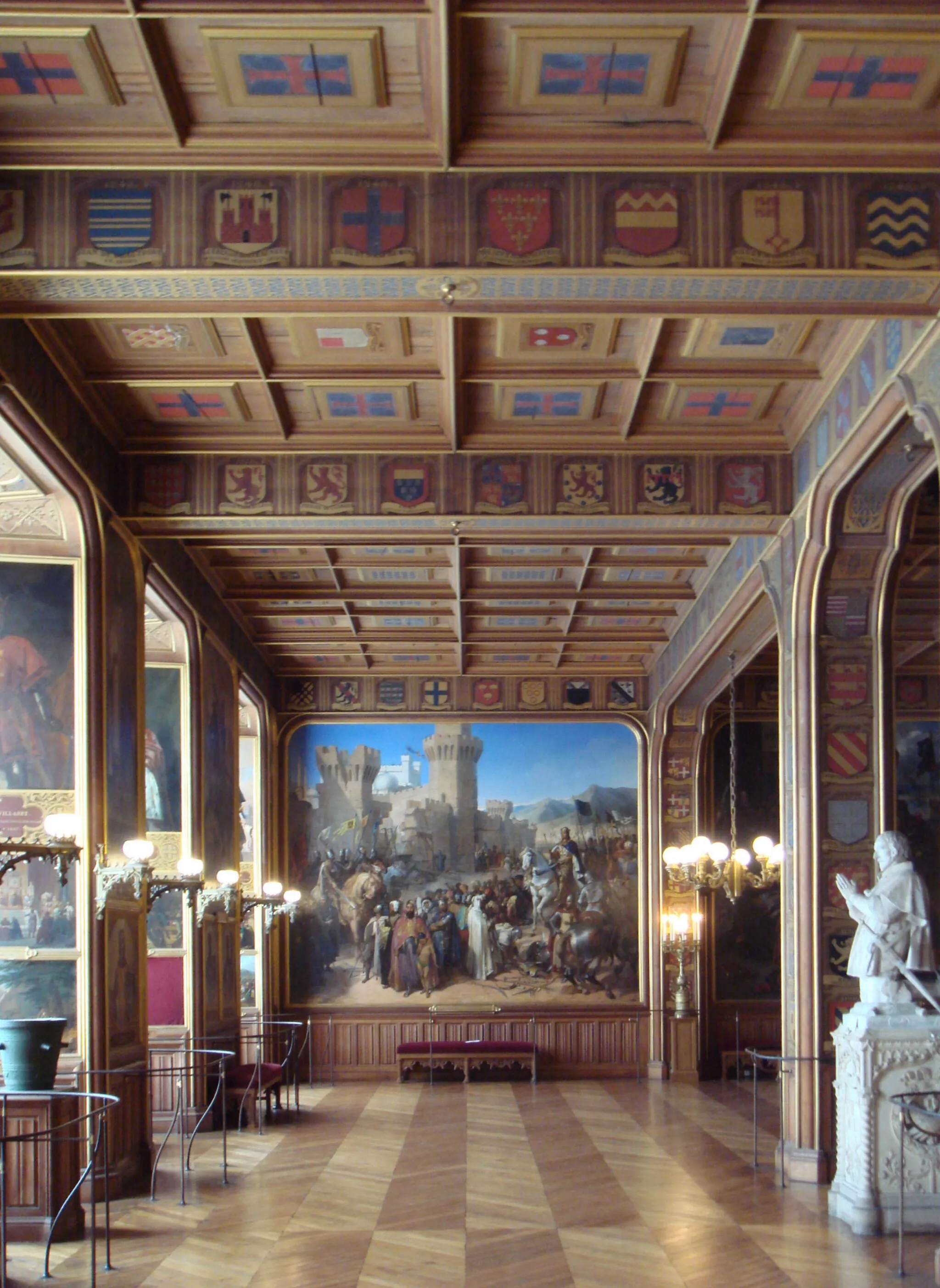 Photo showing: Salle des Croisades, Musée national du Château de Versailles et des Trianons, Versailles, France.