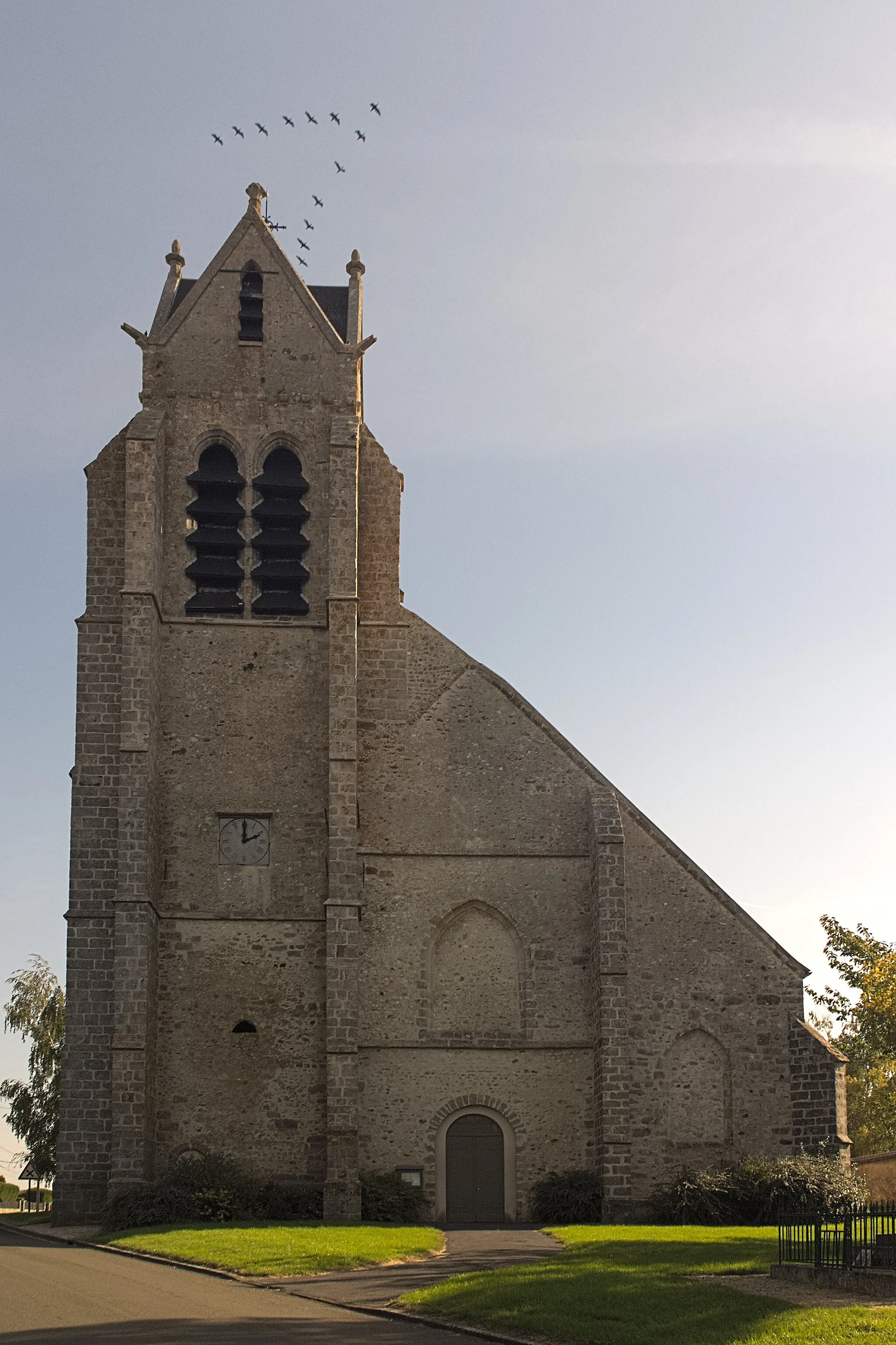 Photo showing: L'église de Villegruis (Seine-et-Marne)