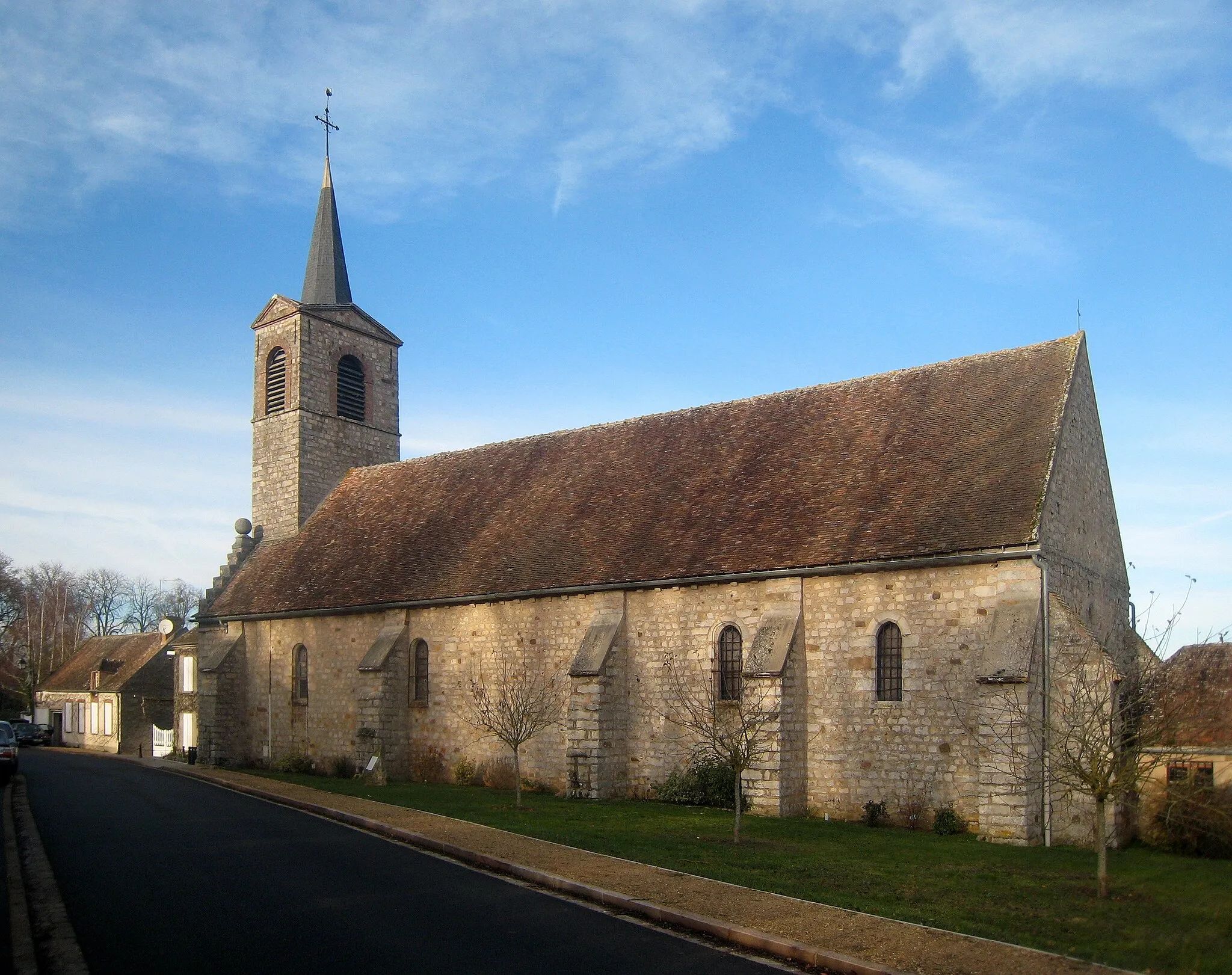 Photo showing: L'église de La Brosse-Montceaux (Seine et marne)