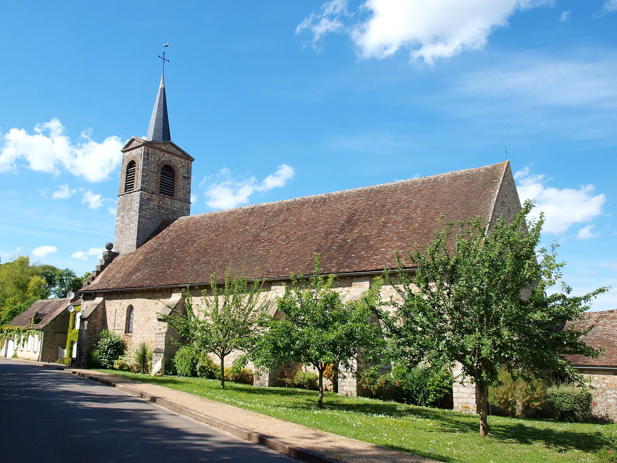 Photo showing: Église Notre-Dame de La Brosse-Montceaux (Seine-et-Marne, France)