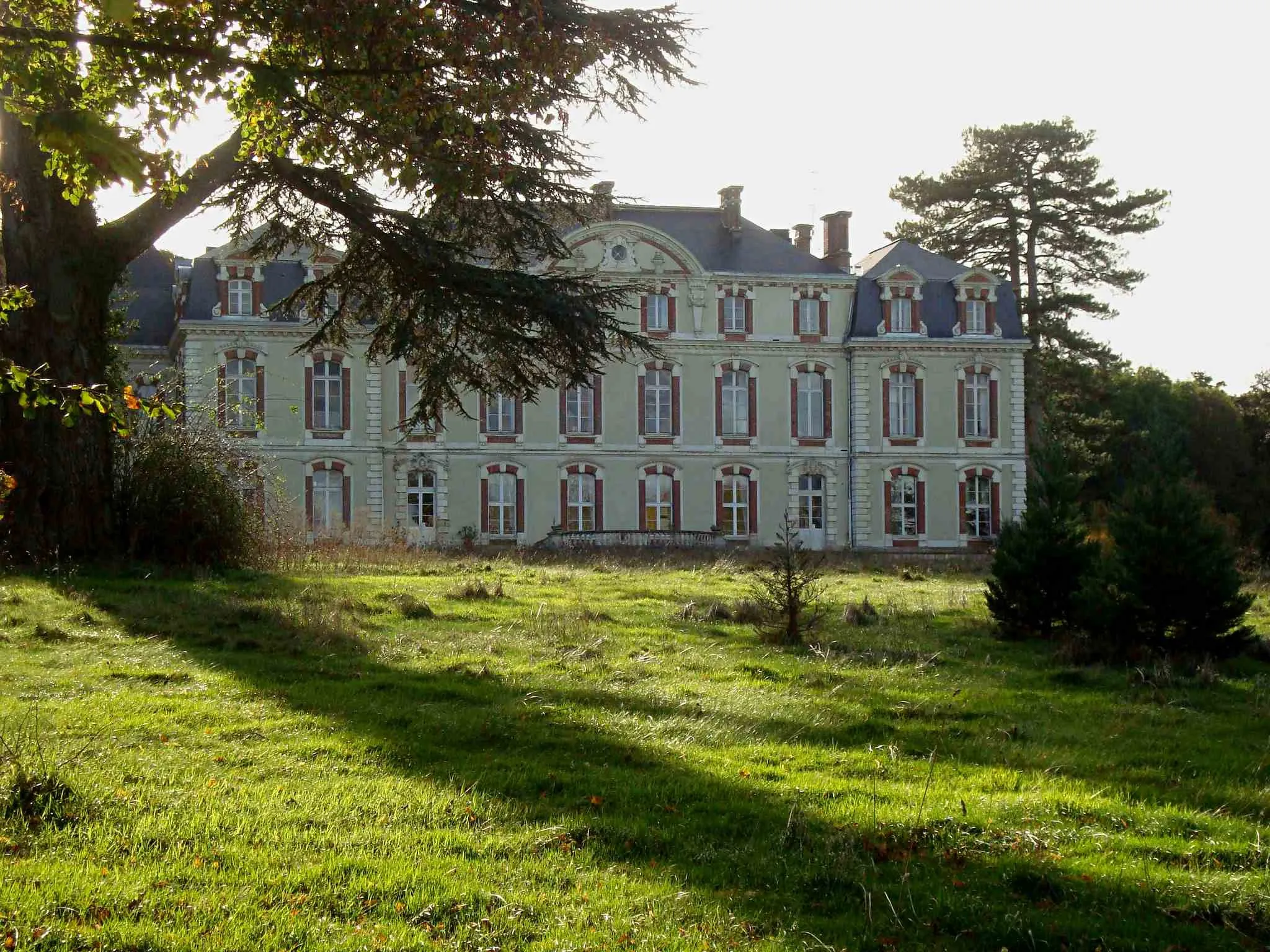 Photo showing: The castle of La Brosse-Montceaux, Seine-et-Marne, France.