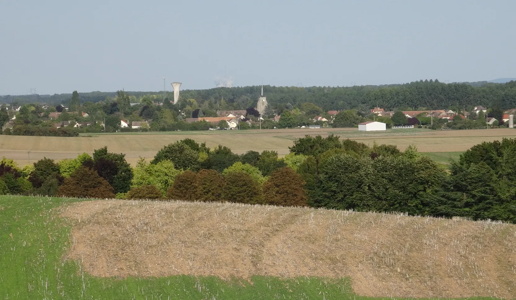 Photo showing: Village de Châtenay-sur-Seine. (Seine-et-Marne, région Île-de-France).