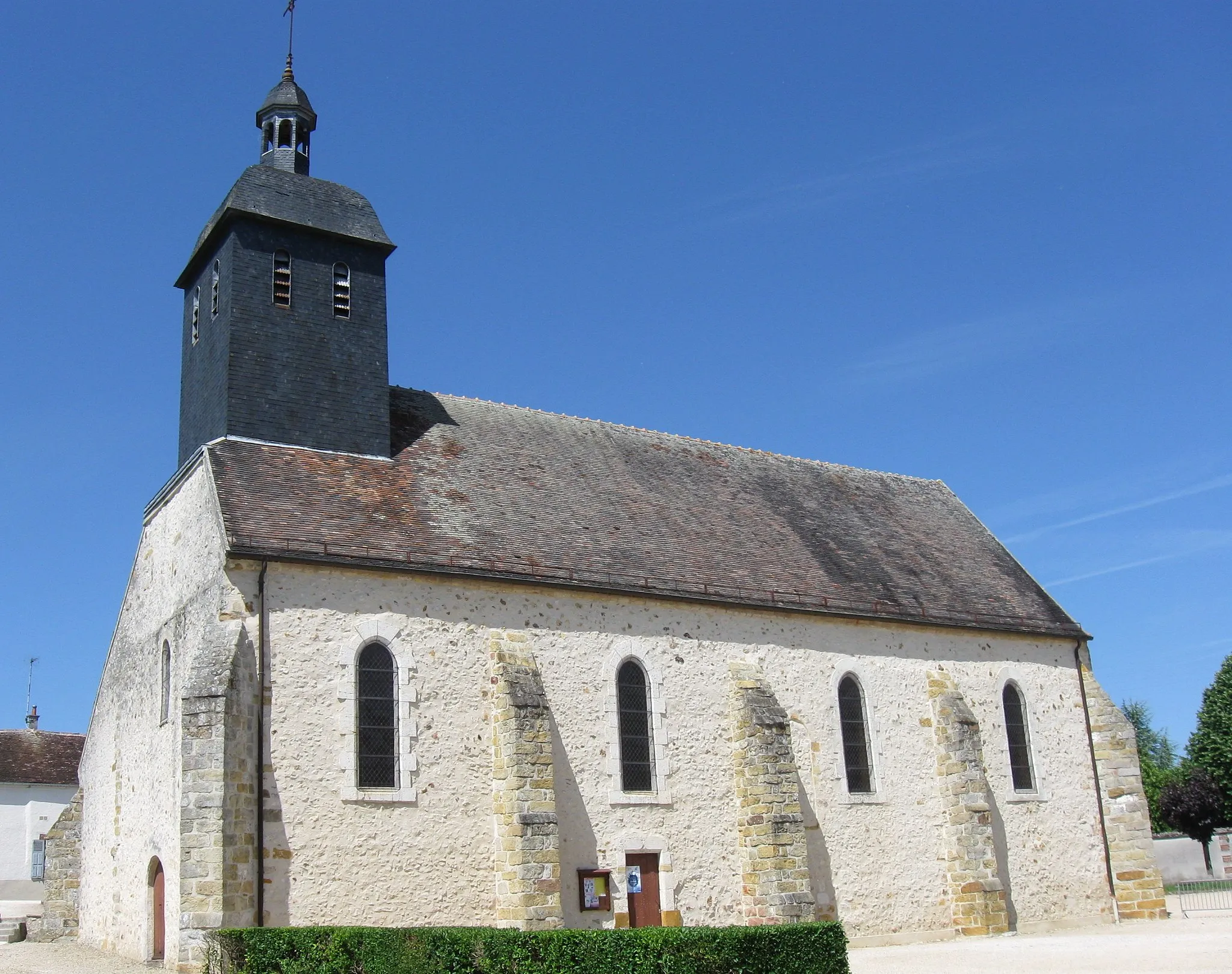 Photo showing: Église Notre-Dame des Ormes-sur-Voulzie. (Seine-et-Marne, région Île-de-France).