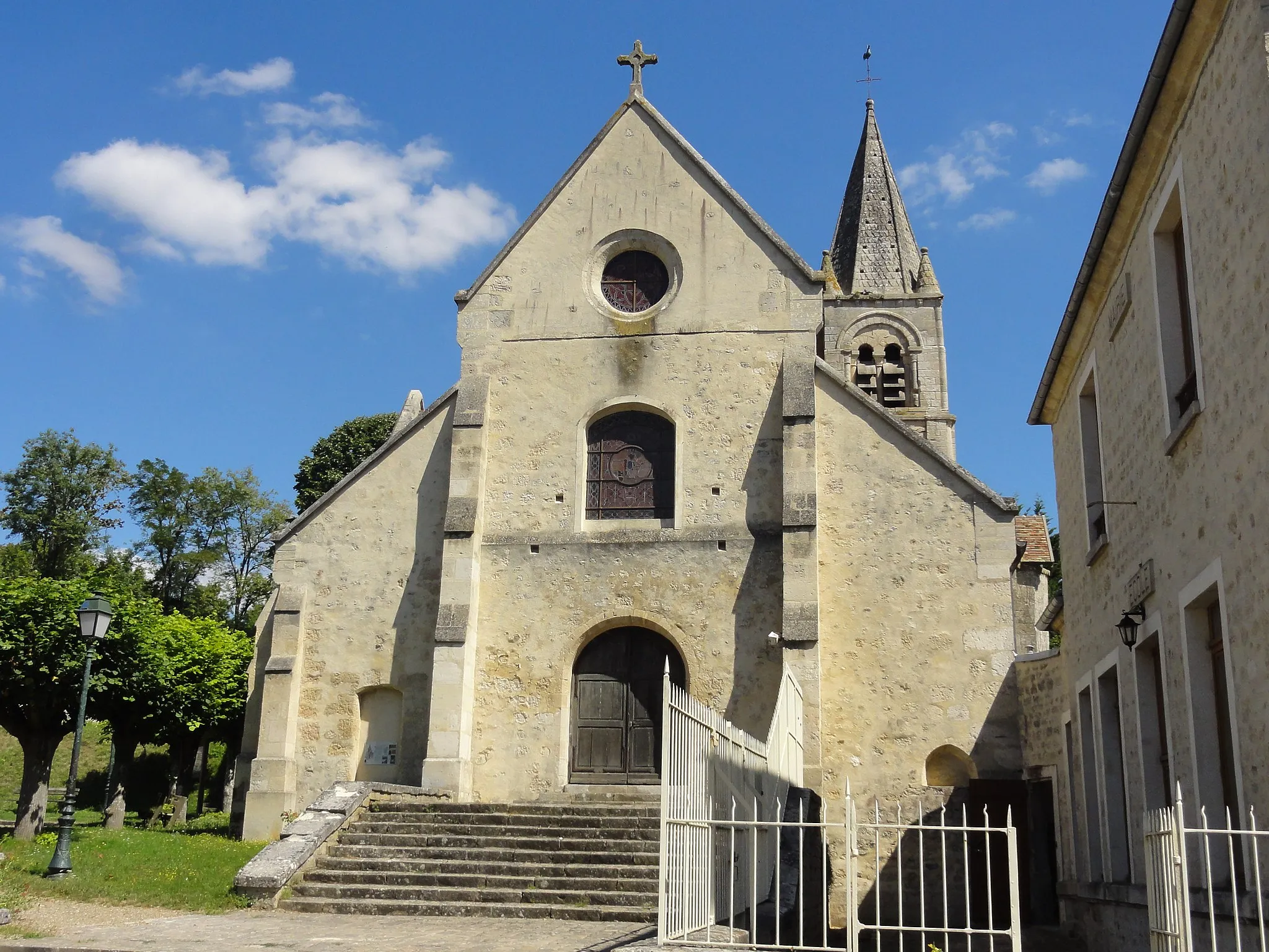 Photo showing: Façade occidentale.