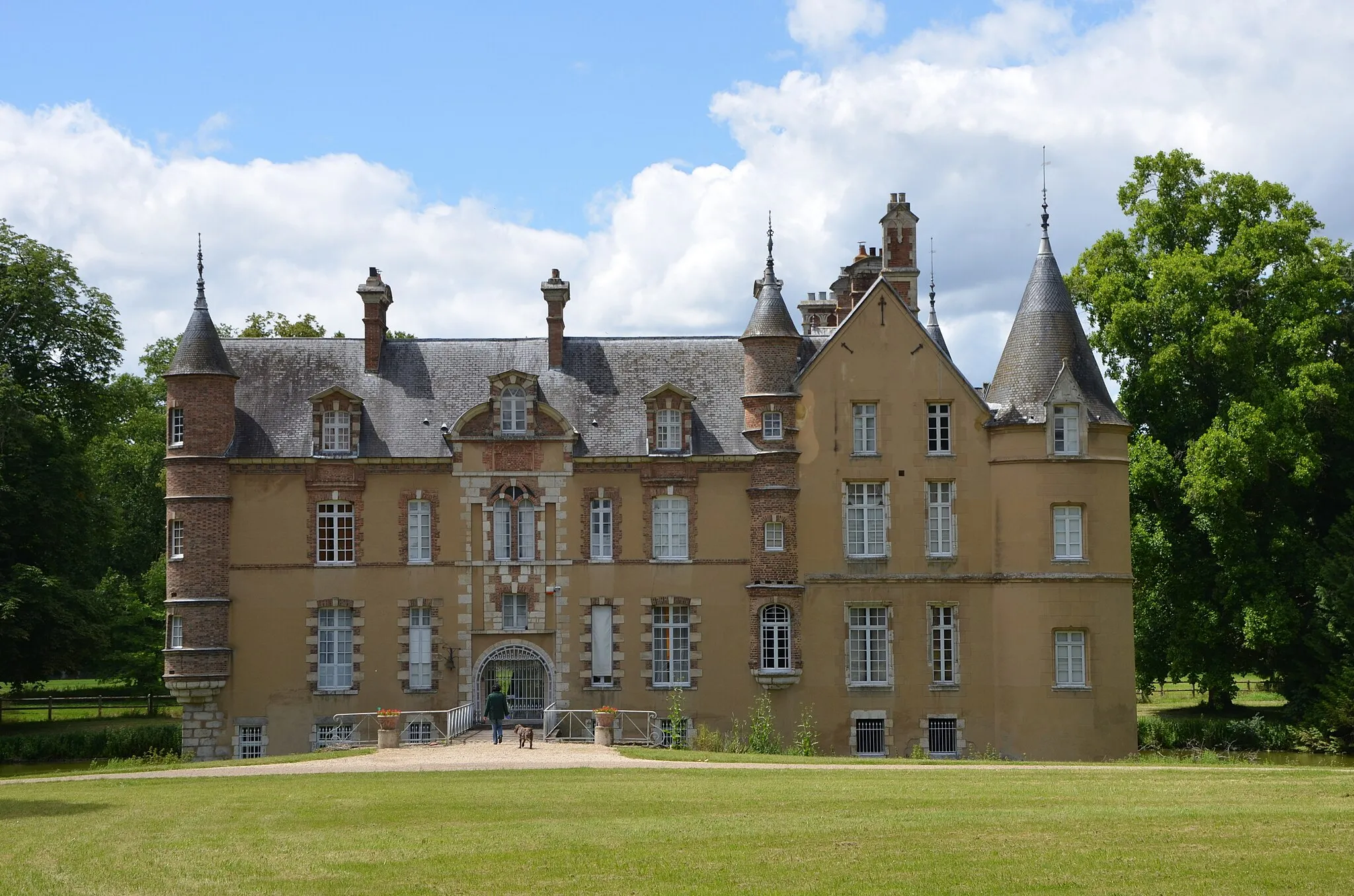 Photo showing: Chateau de La Motte à Lorrez le Bocage Preaux, Seine et Marne, Ile de France, France