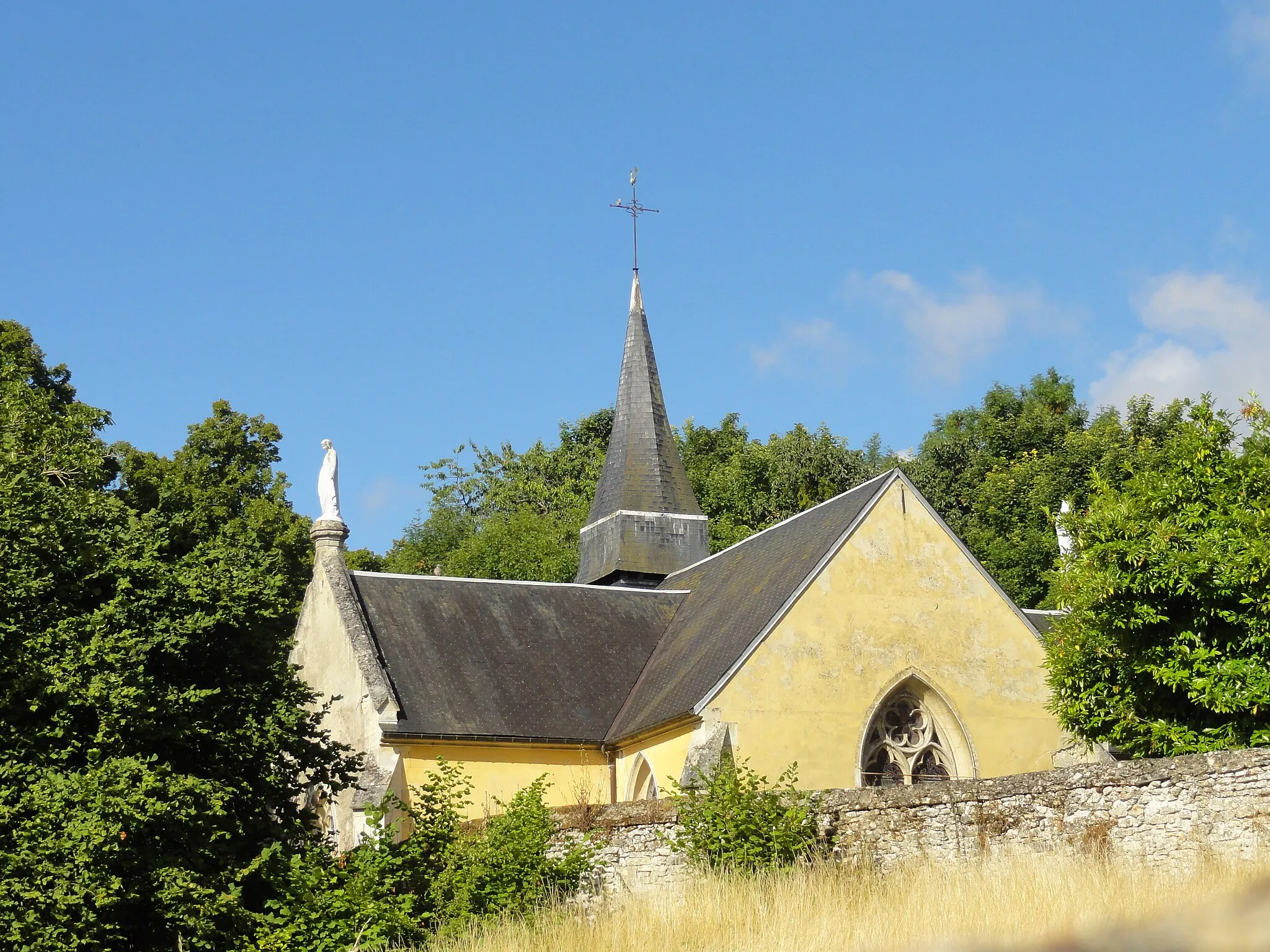 Photo showing: Chapelle du château de Magnitot.